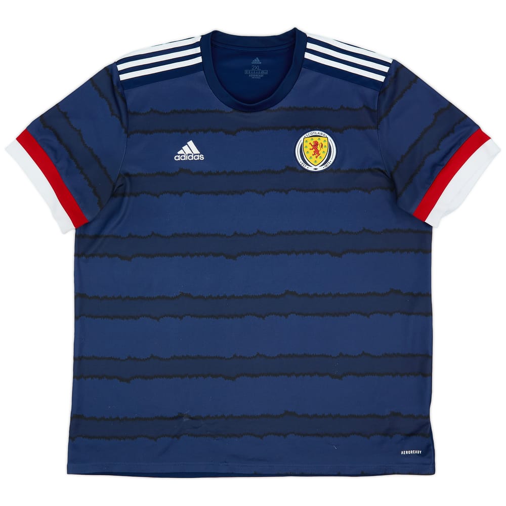 2020-22 Scotland Home Shirt - 7/10 - (XXL)