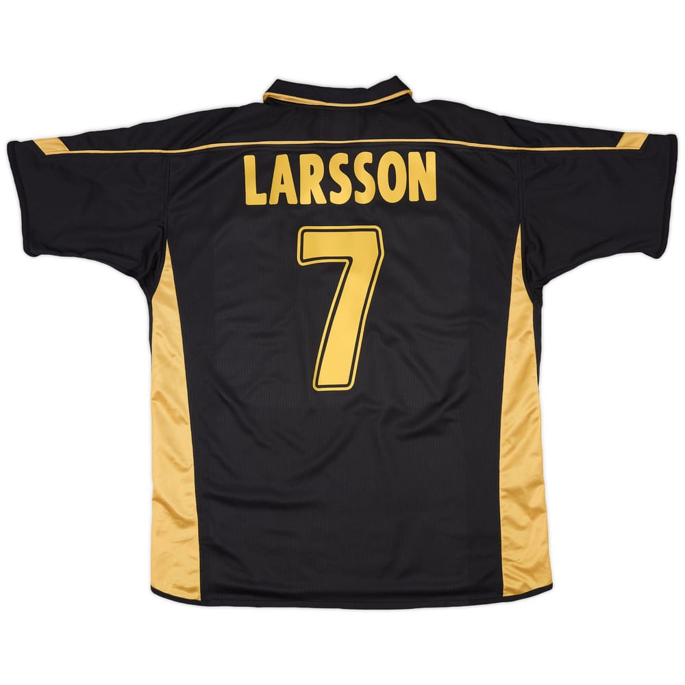 2003-04 Celtic Away Shirt Larsson #7 - 9/10 - (XL)