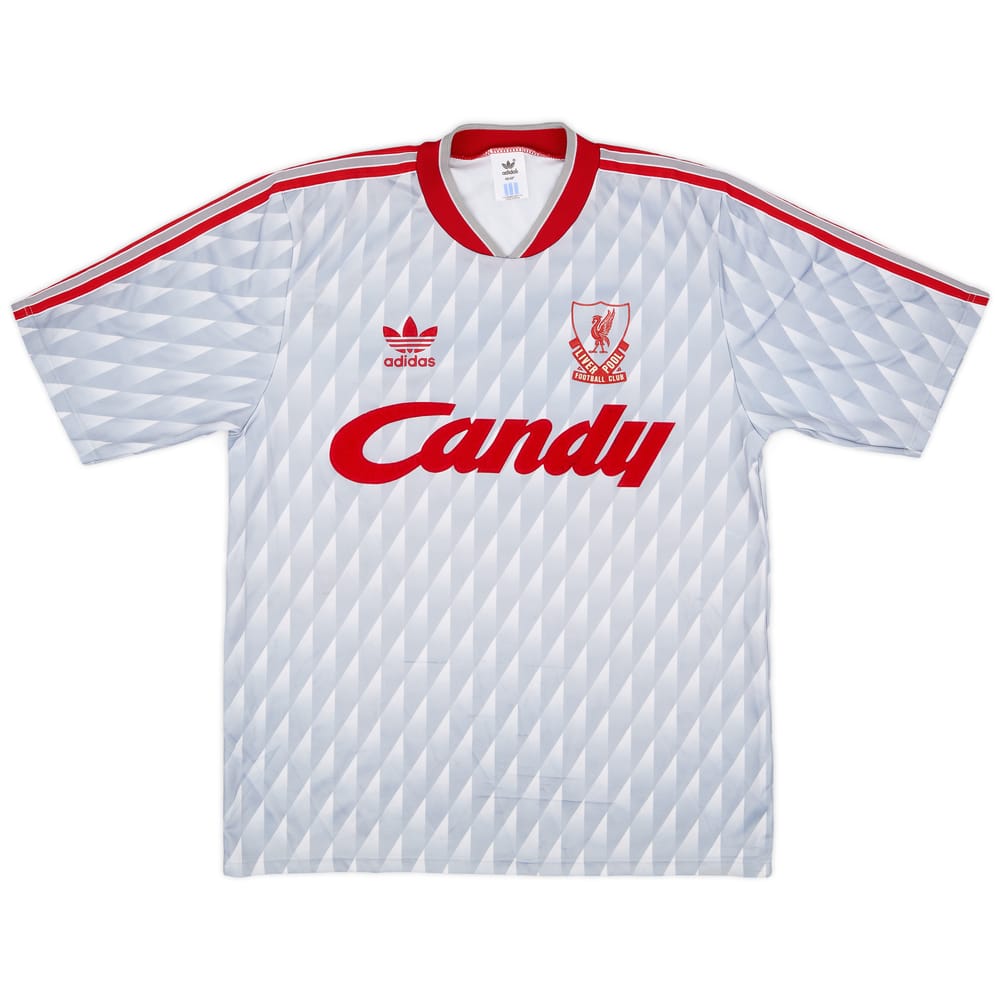 1989-91 Liverpool Away Shirt - 8/10 - (M/L)
