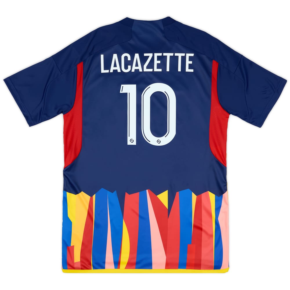 2023-24 Lyon Third Shirt Lacazette #10