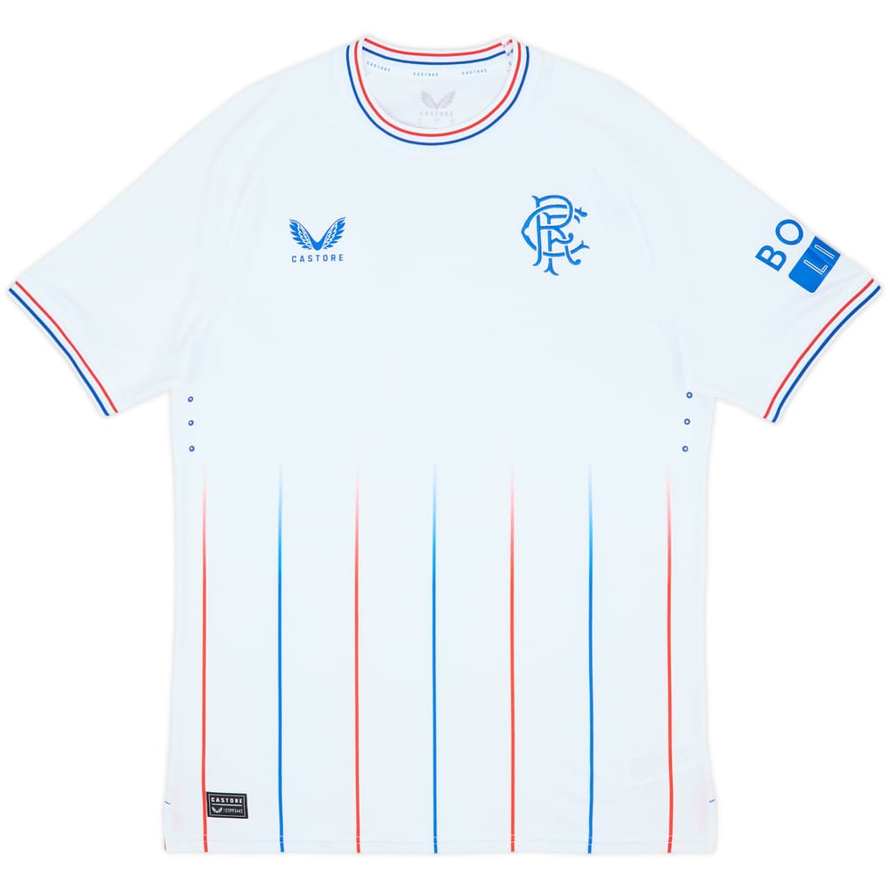 2023-24 Rangers Authentic Away Shirt - 8/10 - (M)