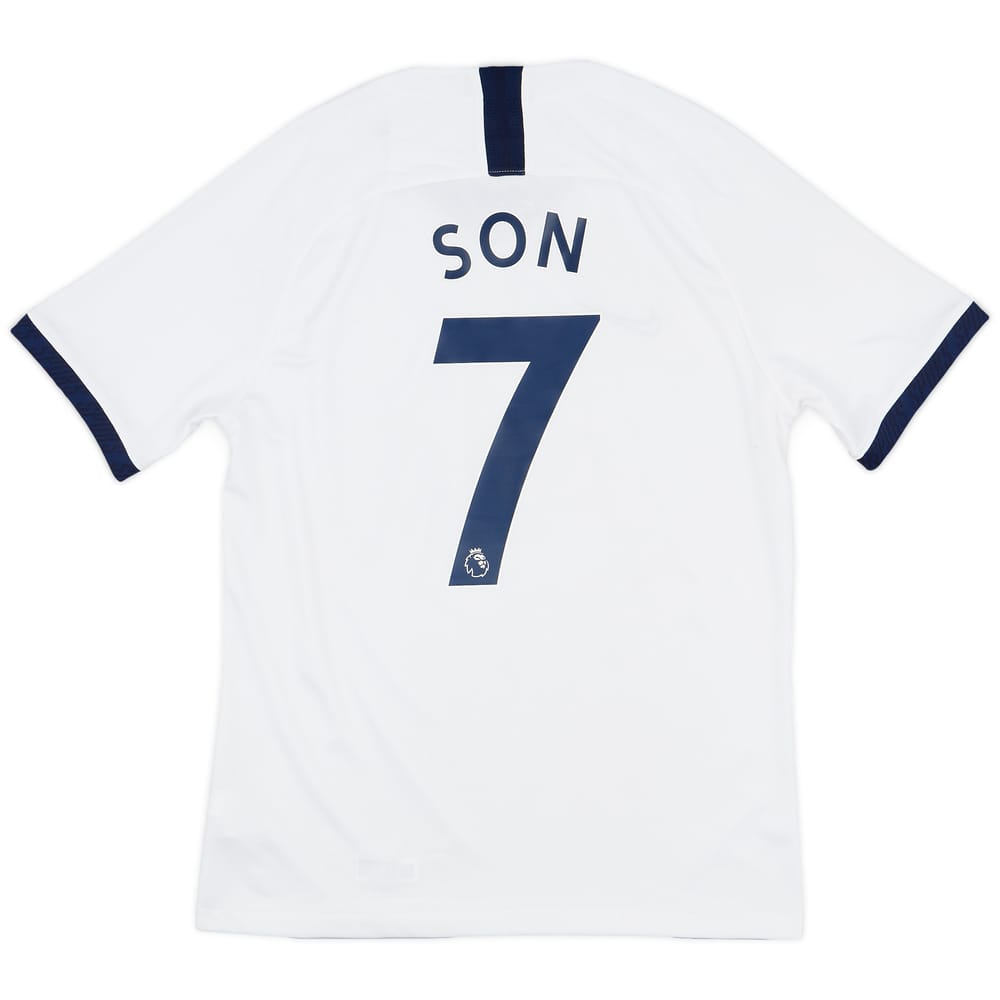 2019-20 Tottenham Home Shirt Son #7 - 8/10 - (S)