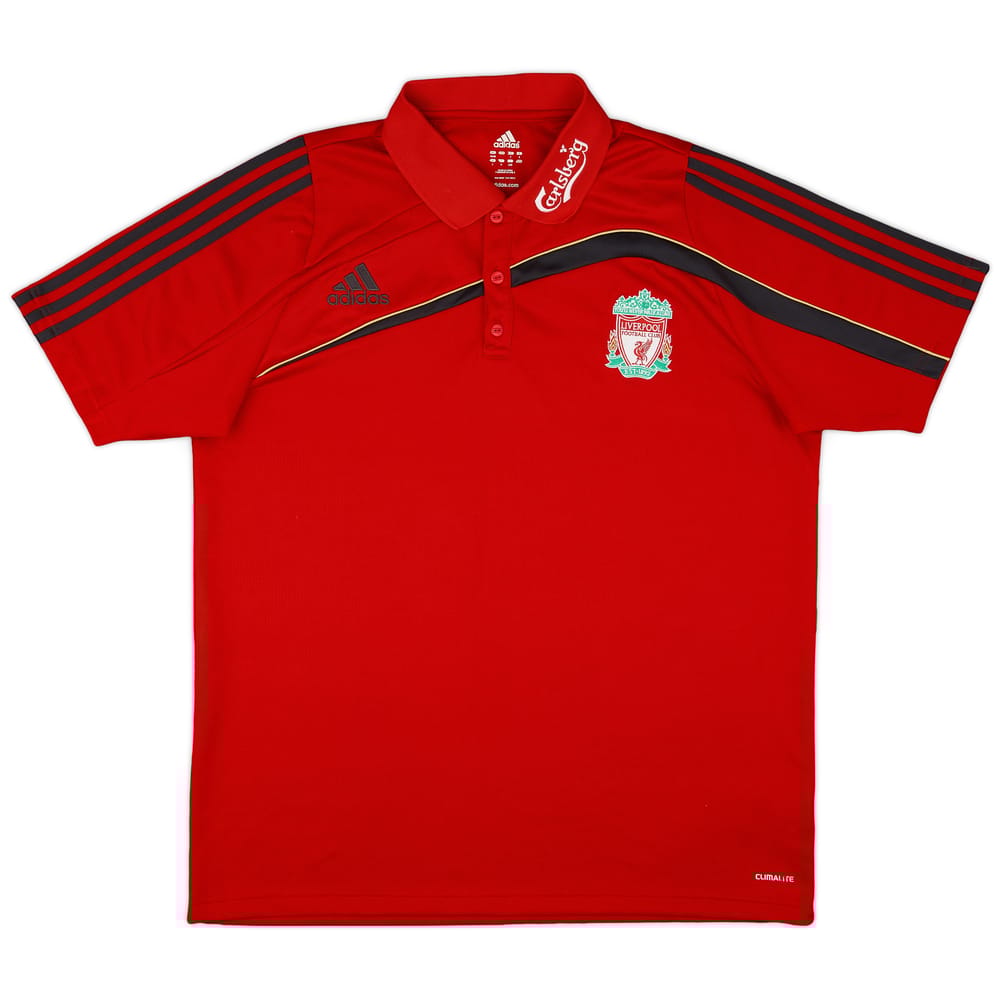 2009-10 Liverpool adidas Polo Shirt - 7/10 - (XL)