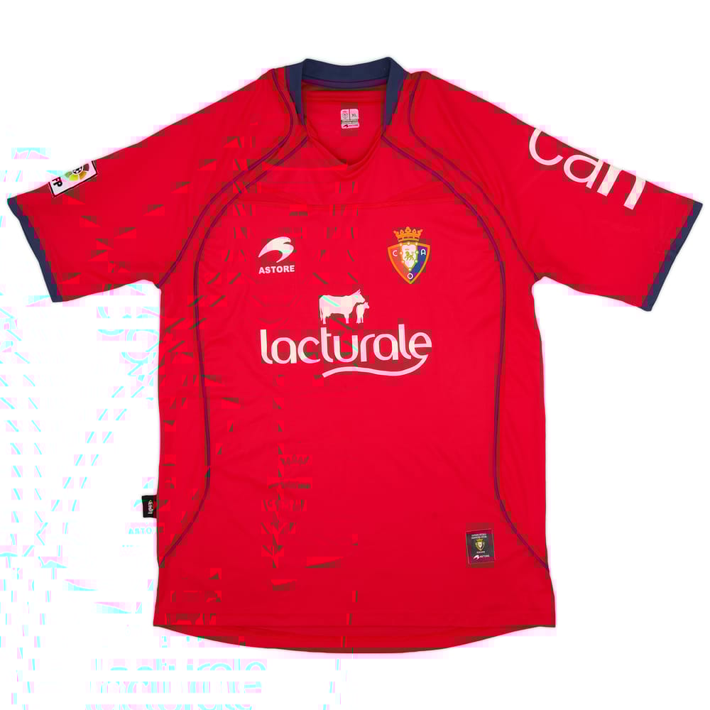2012-13 Osasuna Home Shirt - 9/10 - (XL)