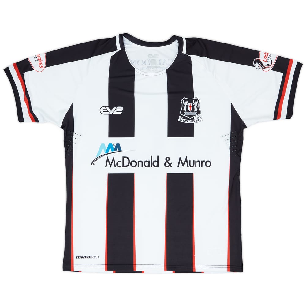 2018-20 Elgin City Match Issue Home Shirt #16