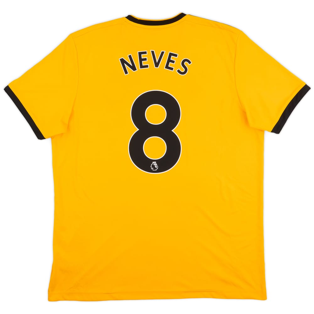 2018-19 Wolves Home Shirt Neves #8 - 8/10 - (XL)