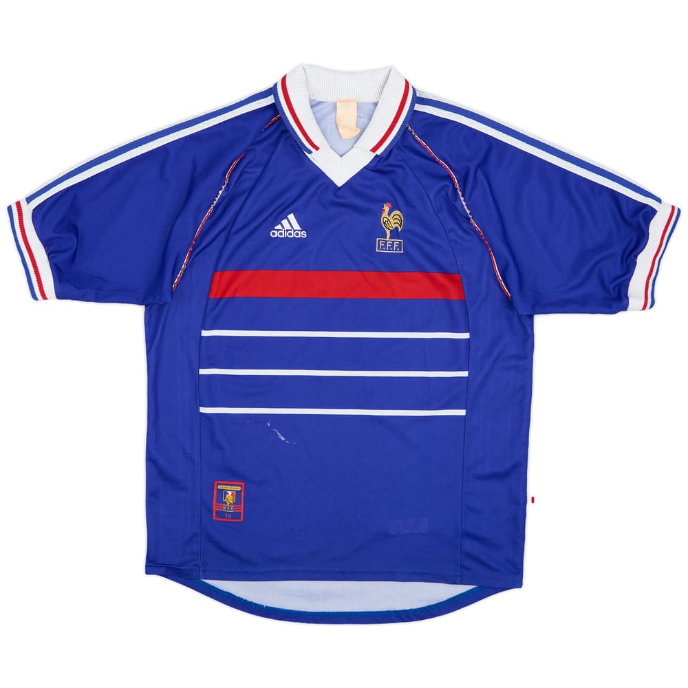 1998-00 France Home Shirt - 7/10 - (M)