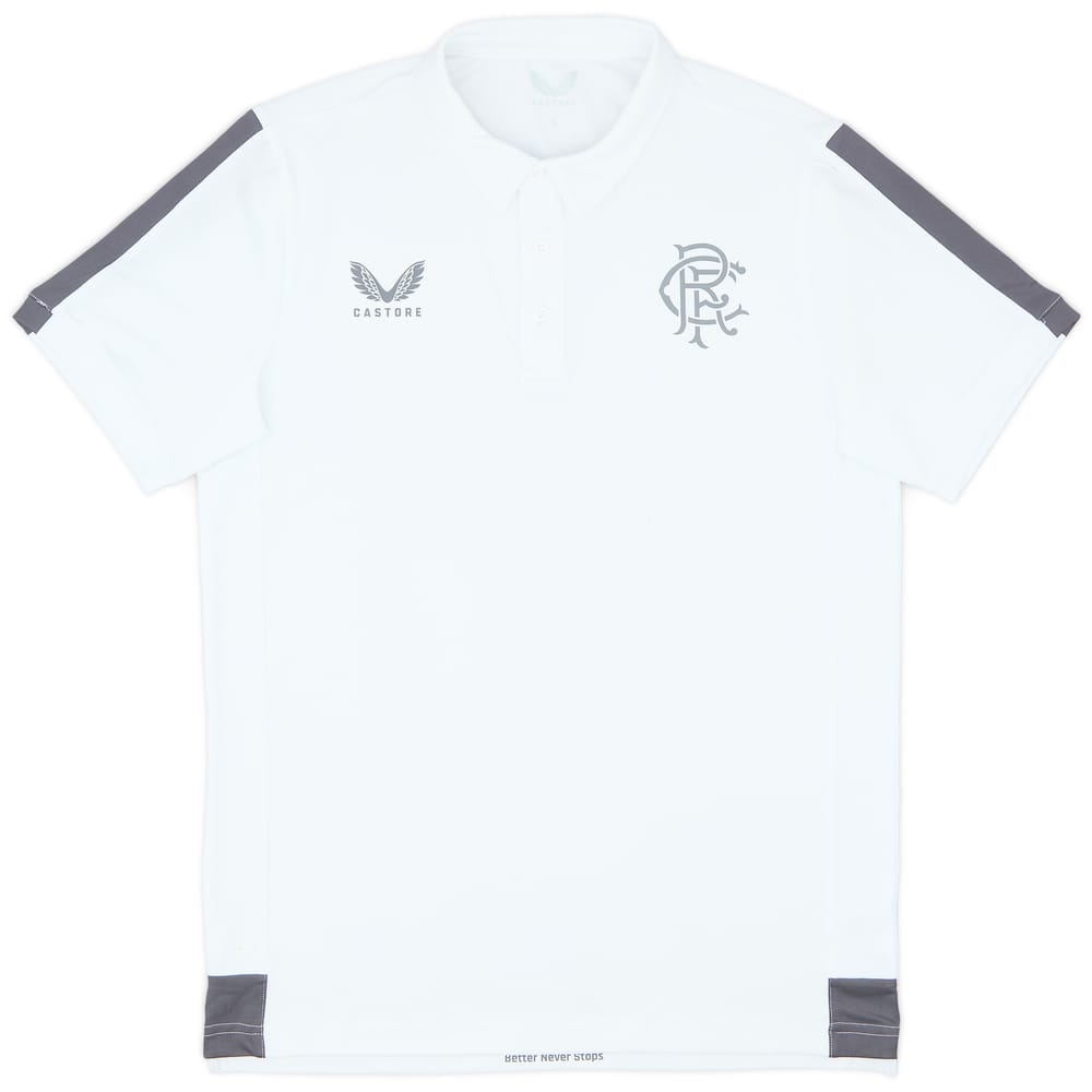 2022-23 Rangers Castore Polo Shirt - 7/10 - (S)