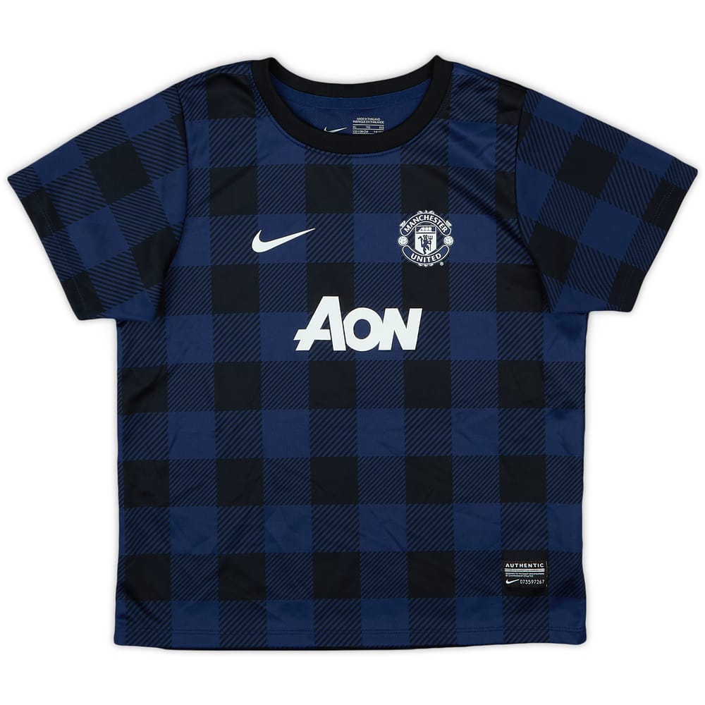 2013-14 Manchester United Away Shirt - 9/10 - (6-7 Years)
