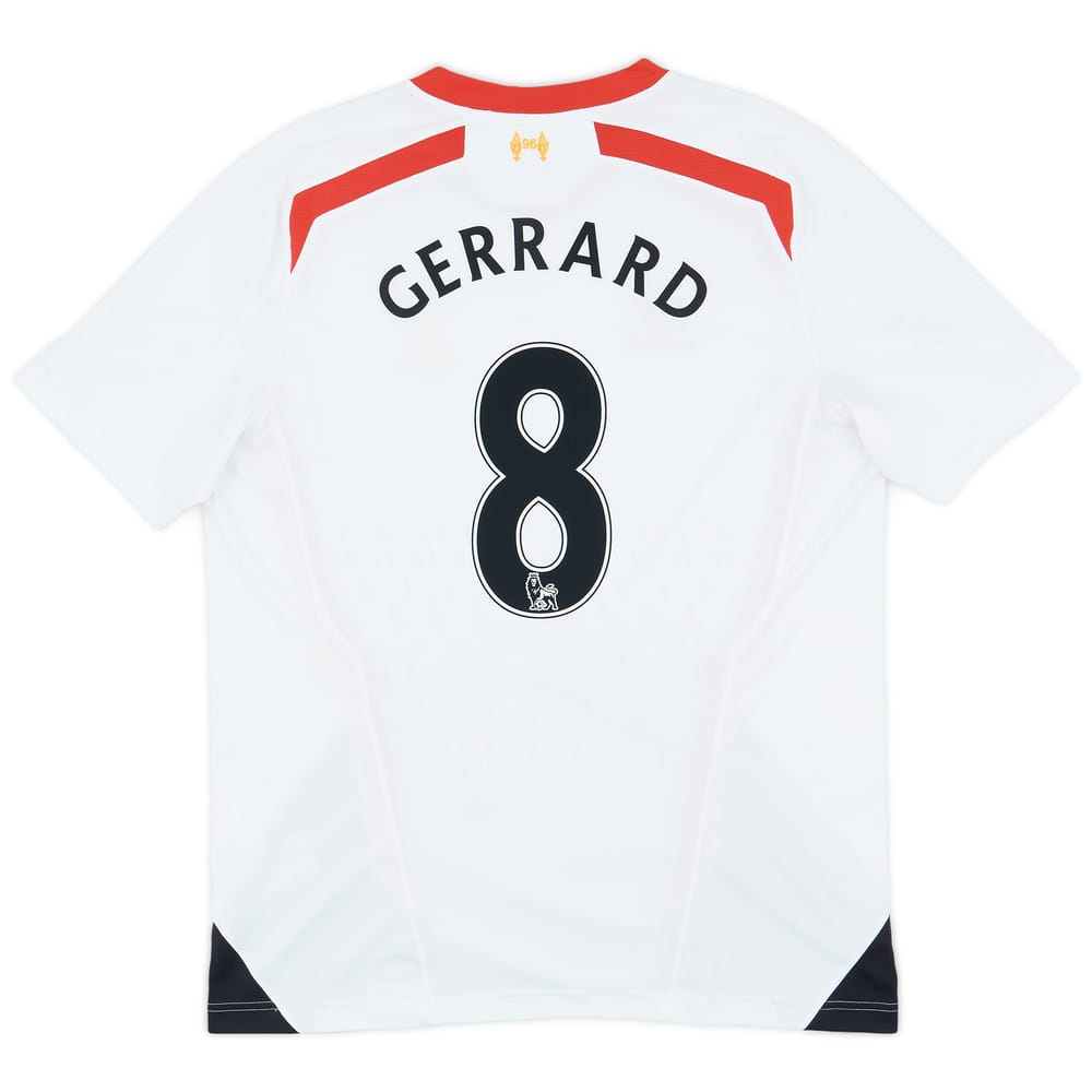 2013-14 Liverpool Away Shirt Gerrard #8 - 8/10 - (XL)