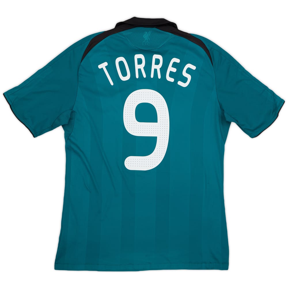 2008-09 Liverpool Third Shirt Torres #9 - 4/10 - (L)