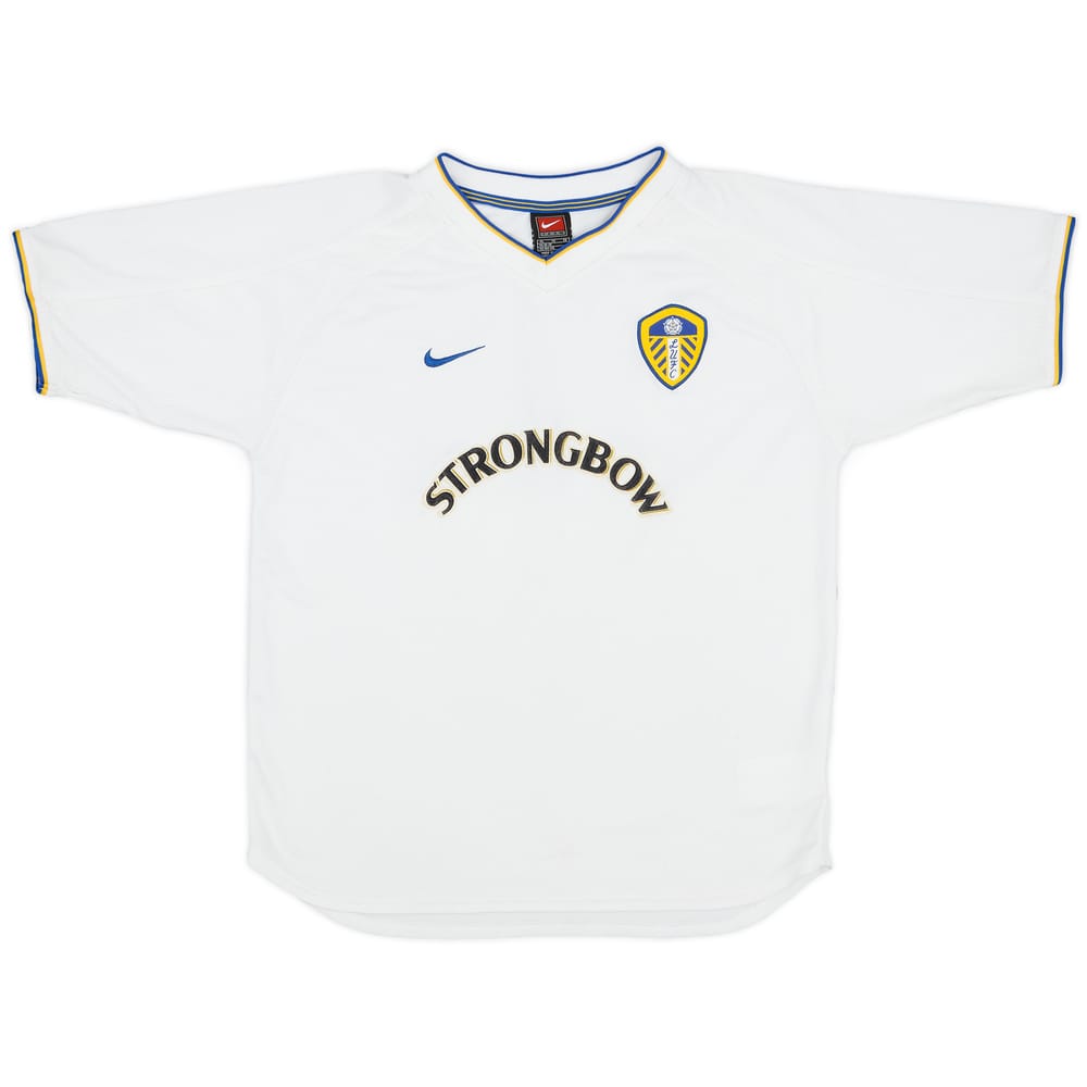 2000-02 Leeds United Home Shirt - 5/10 - (XL.Boys)