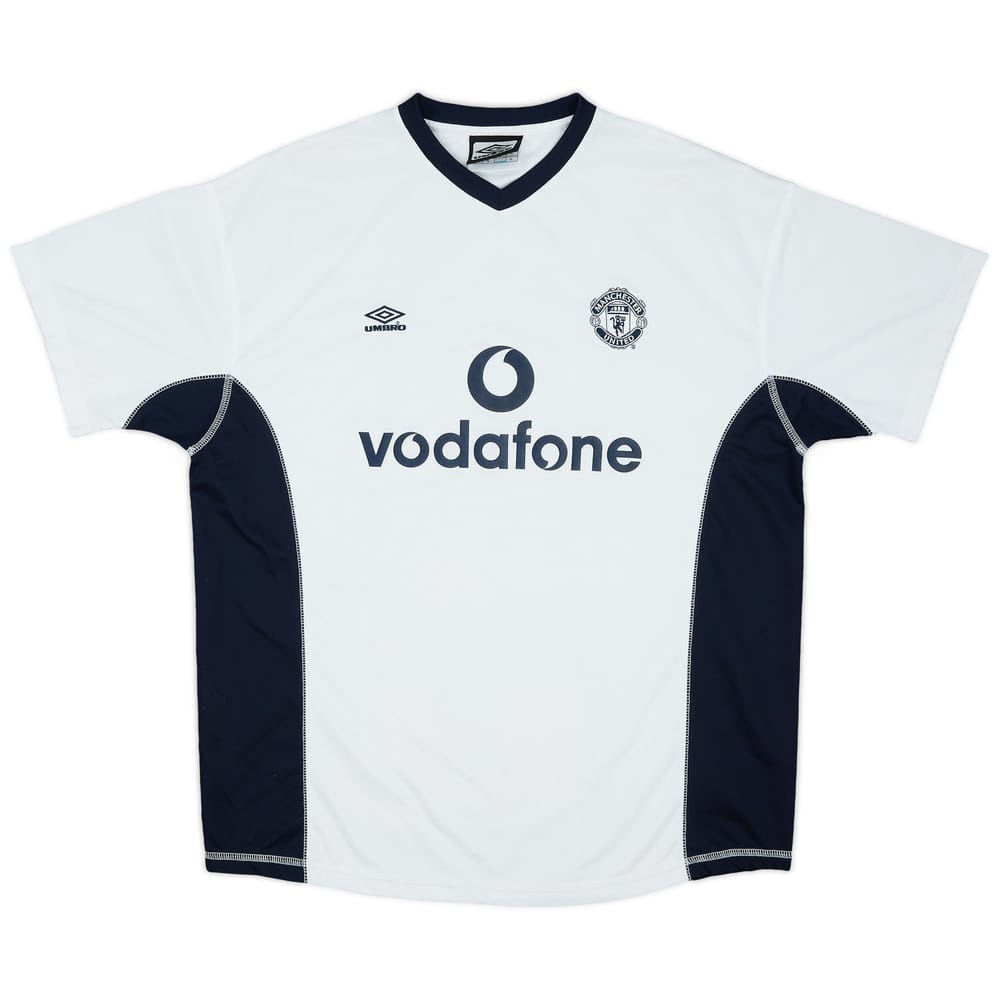 2000-01 Manchester United Umbro Training Shirt - 8/10 - (XL)