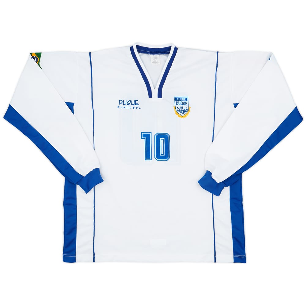1990s Clube Duque de Caxias (Curitiba) Home L/S Shirt #10 - 9/10 - (L)