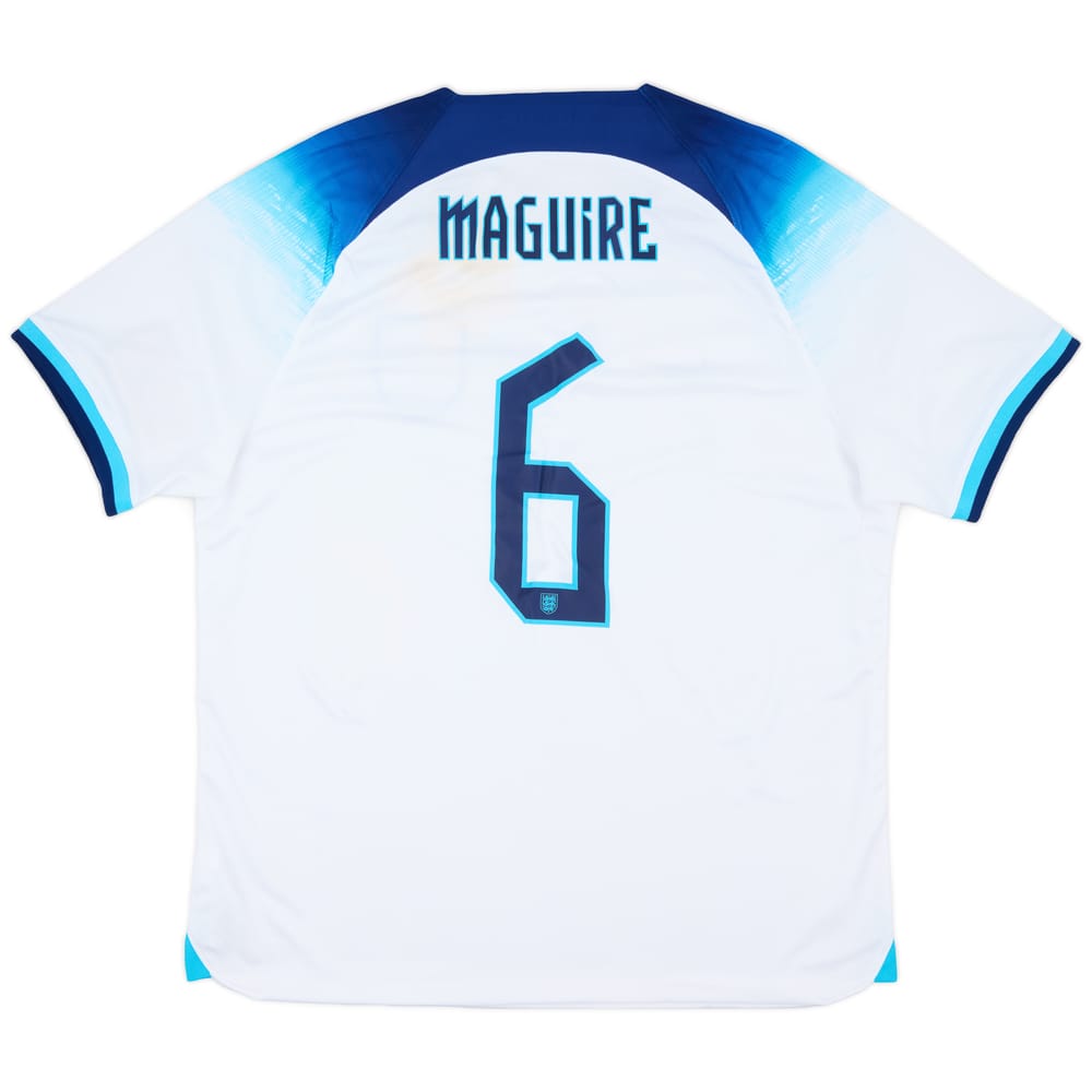 2022-23 England Home Shirt Maguire #6 (XL)