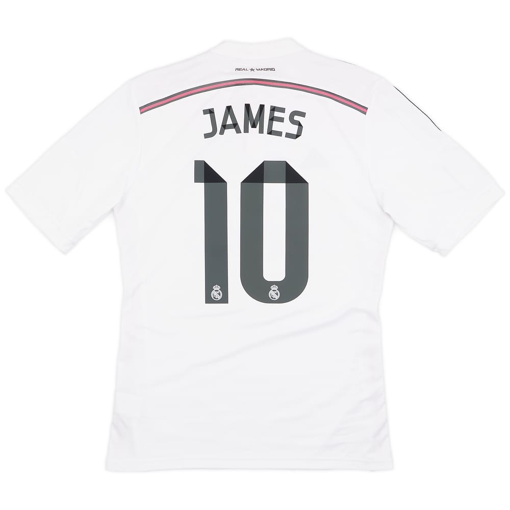 2014-15 Real Madrid Home James #10 - 7/10 - (M)