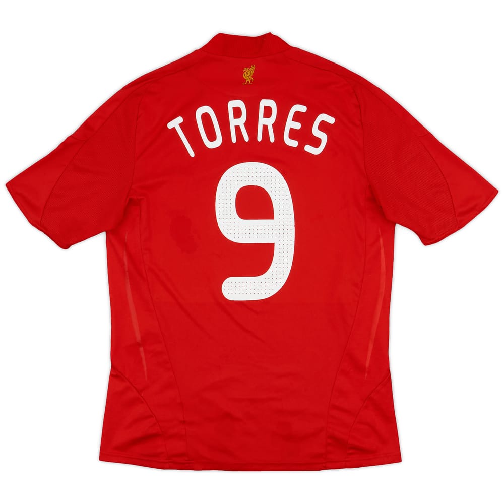 2008-10 Liverpool Home Shirt Torres #9 - 5/10 - (M)