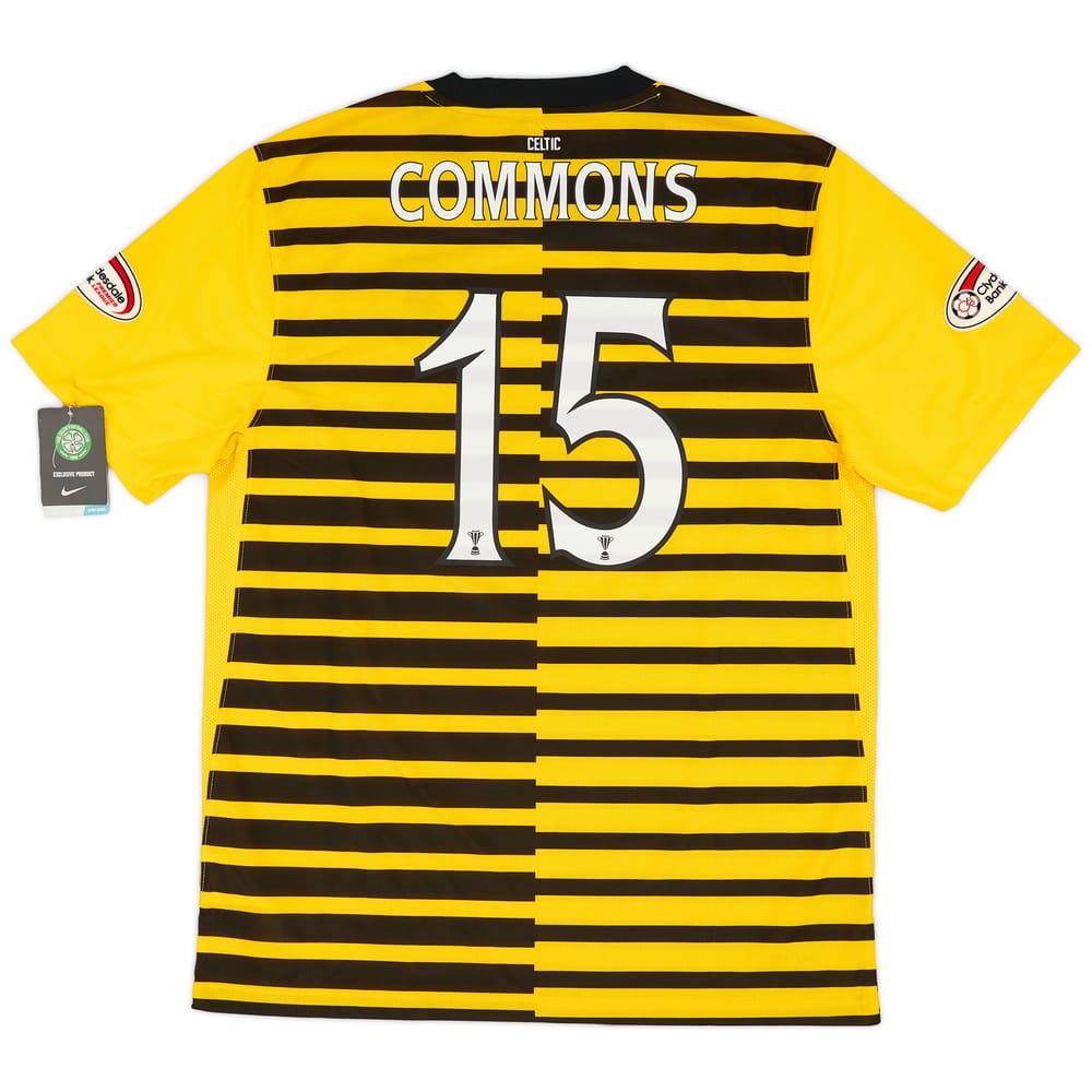 2011-12 Celtic Third Shirt Commons #15 (L)