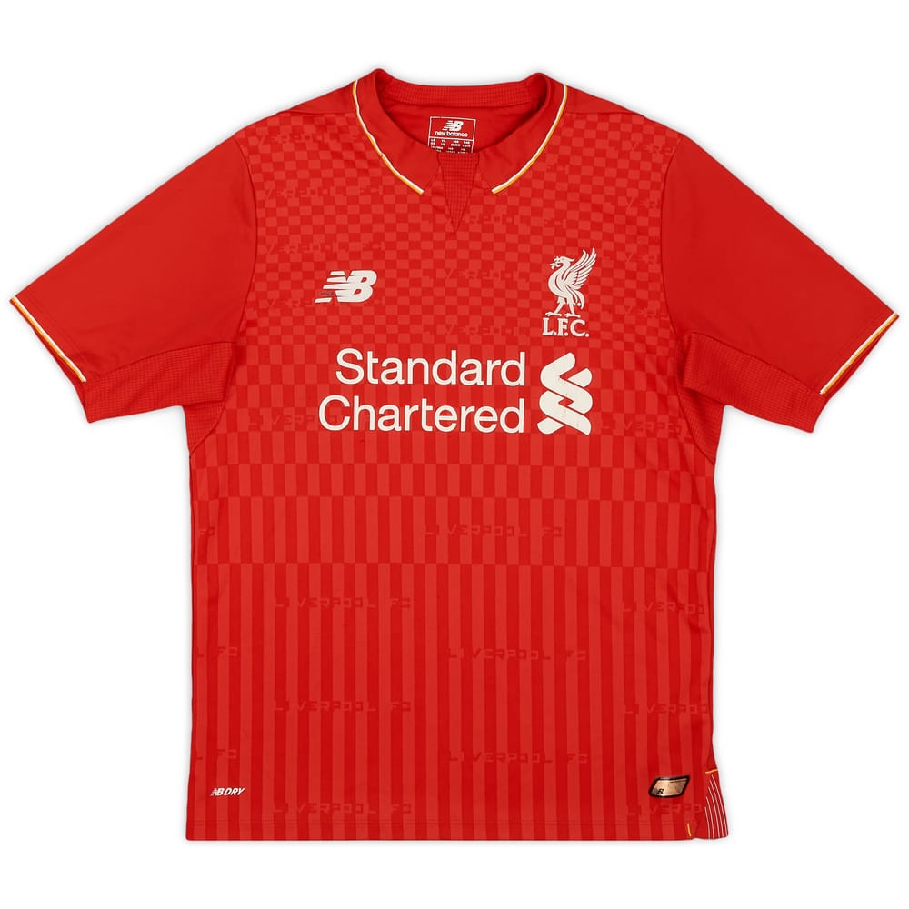 2015-16 Liverpool Home Shirt - 6/10 - (L.Boys)