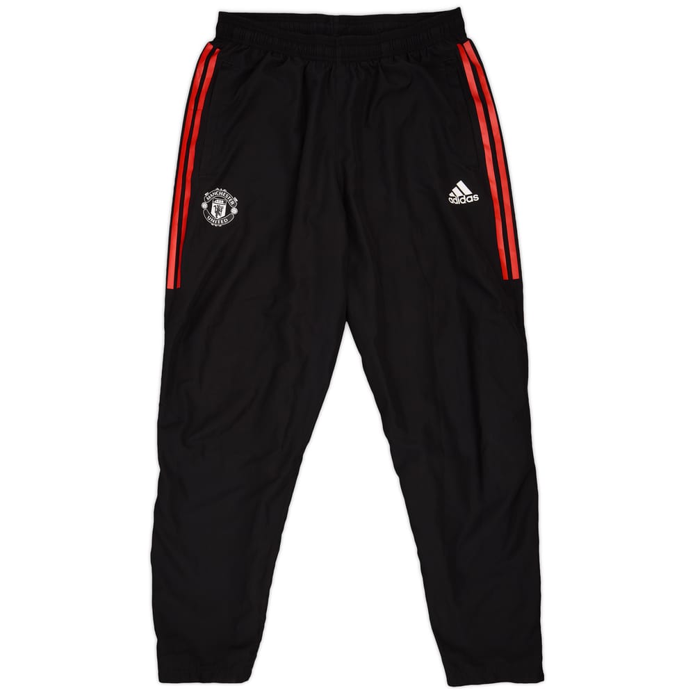 2017-18 Manchester United adidas Track Pants/Bottoms - 7/10 - (L)