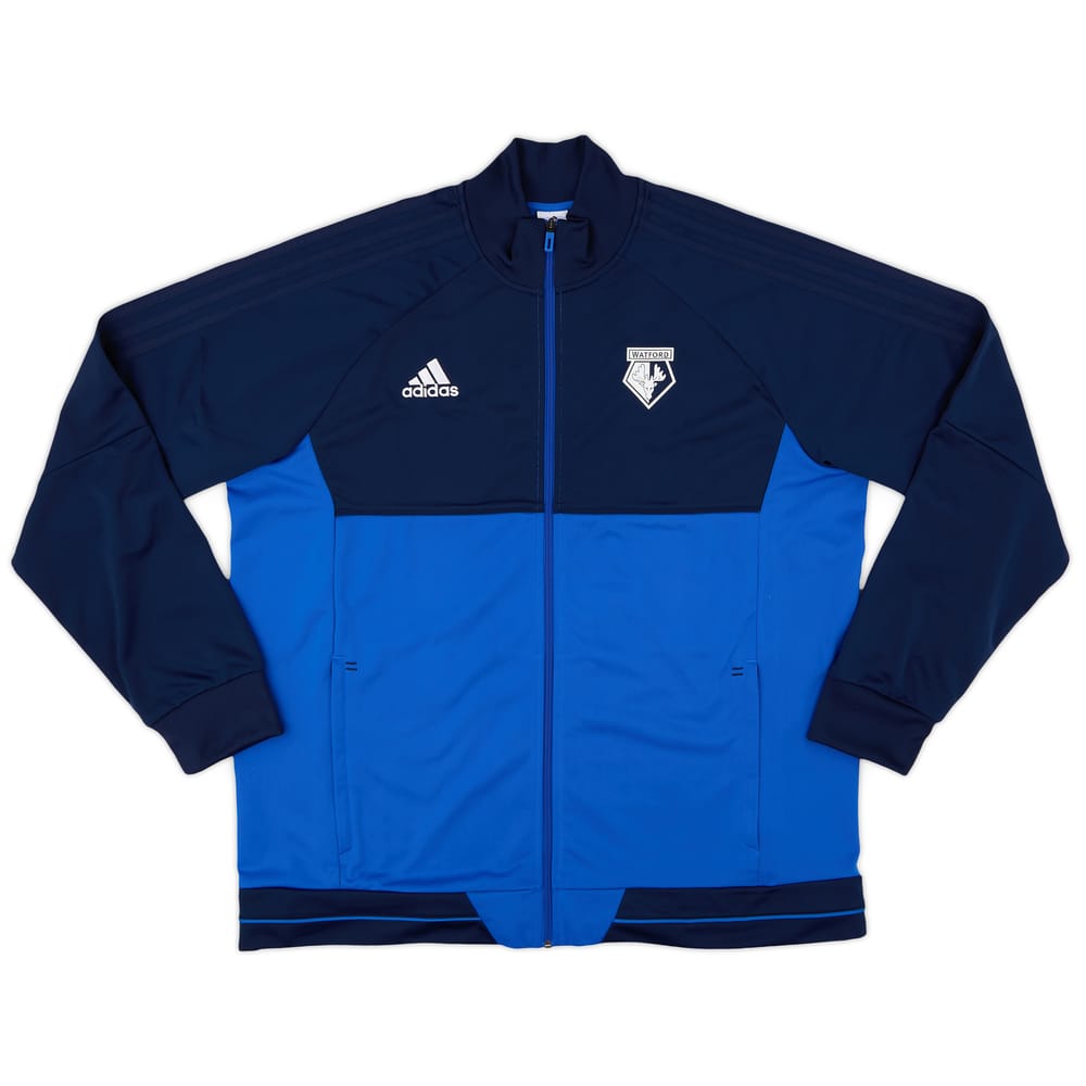 2017-18 Watford adidas Track Jacket - 8/10 - (XXL)