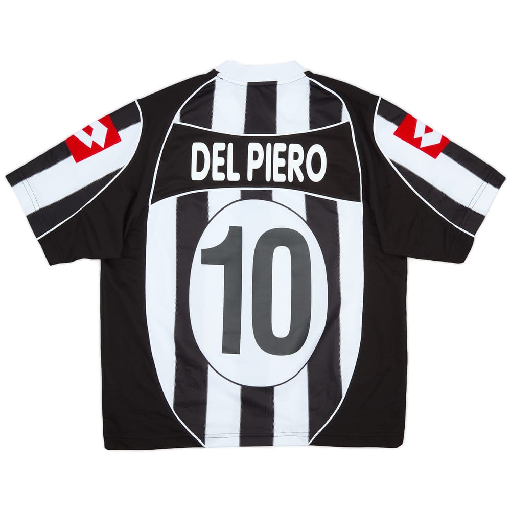 2002-03 Juventus Home Shirt Del Piero #10 - 8/10 - (L)