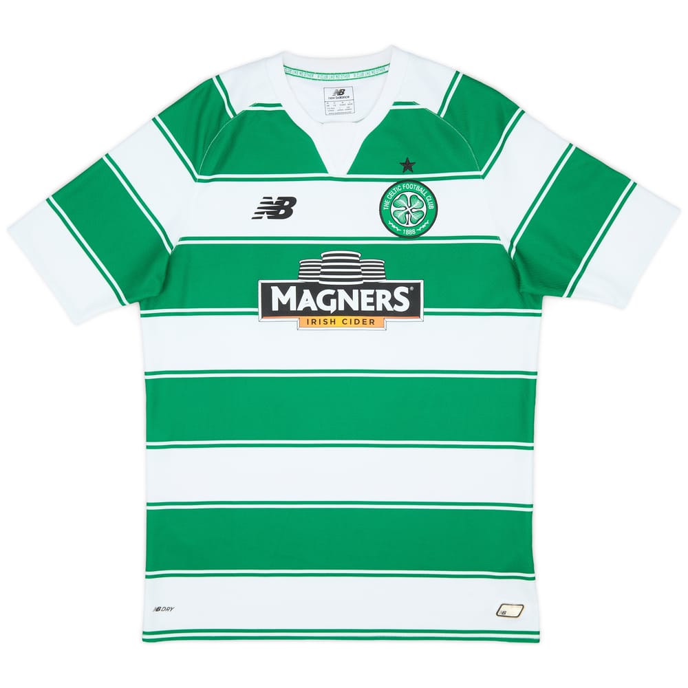 2015-16 Celtic Home Shirt - 9/10 - (M)
