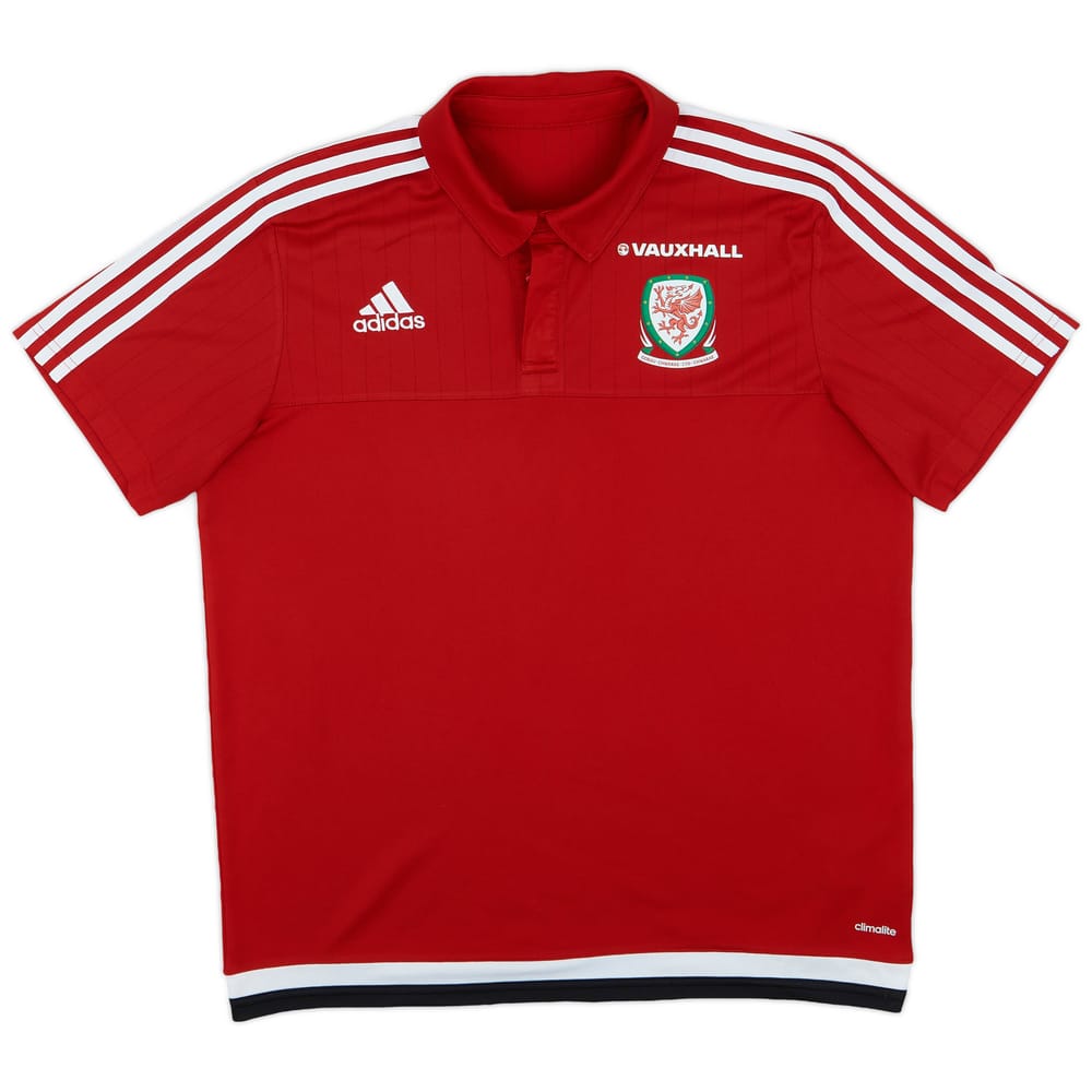 2016-17 Wales adidas Polo Shirt - 8/10 - (L)