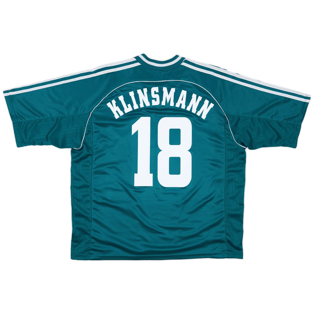 1998-00 Germany Away Shirt Klinsmann #18 - 8/10 - (XL)