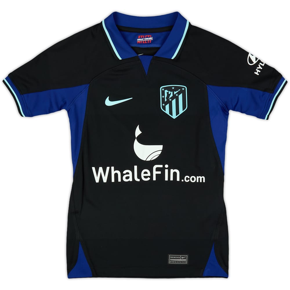 2022-23 Atletico Madrid Away Shirt (S.Kids)