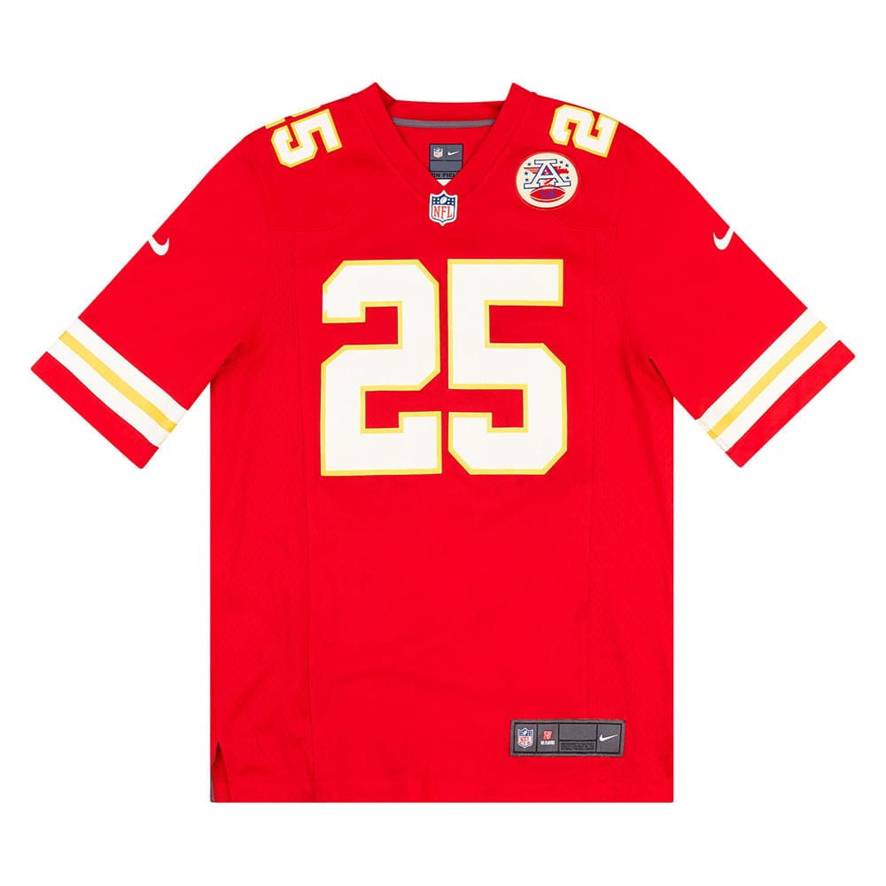 2012-16 Kansas City Chiefs Charles #25 Nike Game Jersey (Home) S