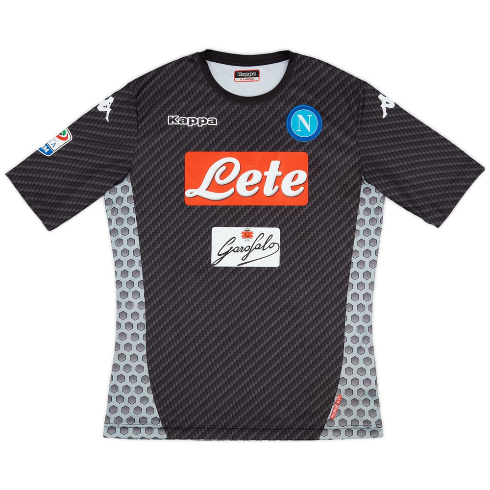 2017-18 Napoli Fourth Shirt - 6/10 - (XL)