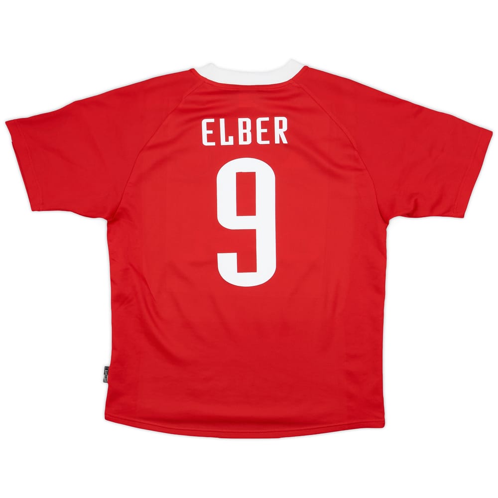 2001-02 Bayern Munich CL Shirt Elber #9 - 9/10 - (M)