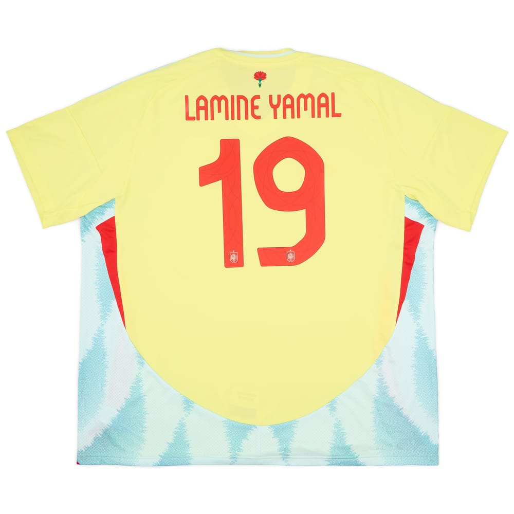 2024-25 Spain Away Shirt Lamine Yamal #19 (3XL)
