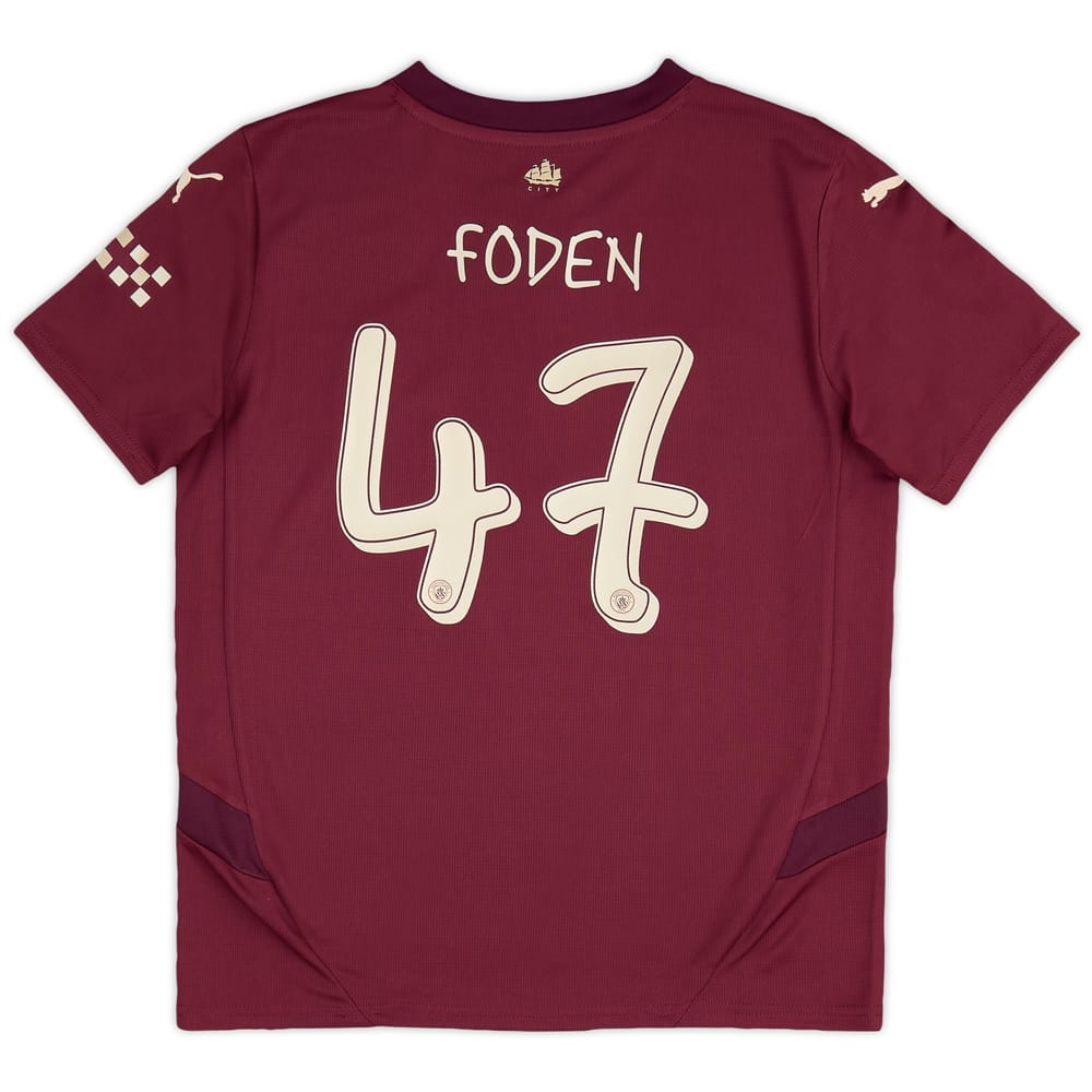 2024-25 Manchester City Third Shirt Foden #47 (KIDS)
