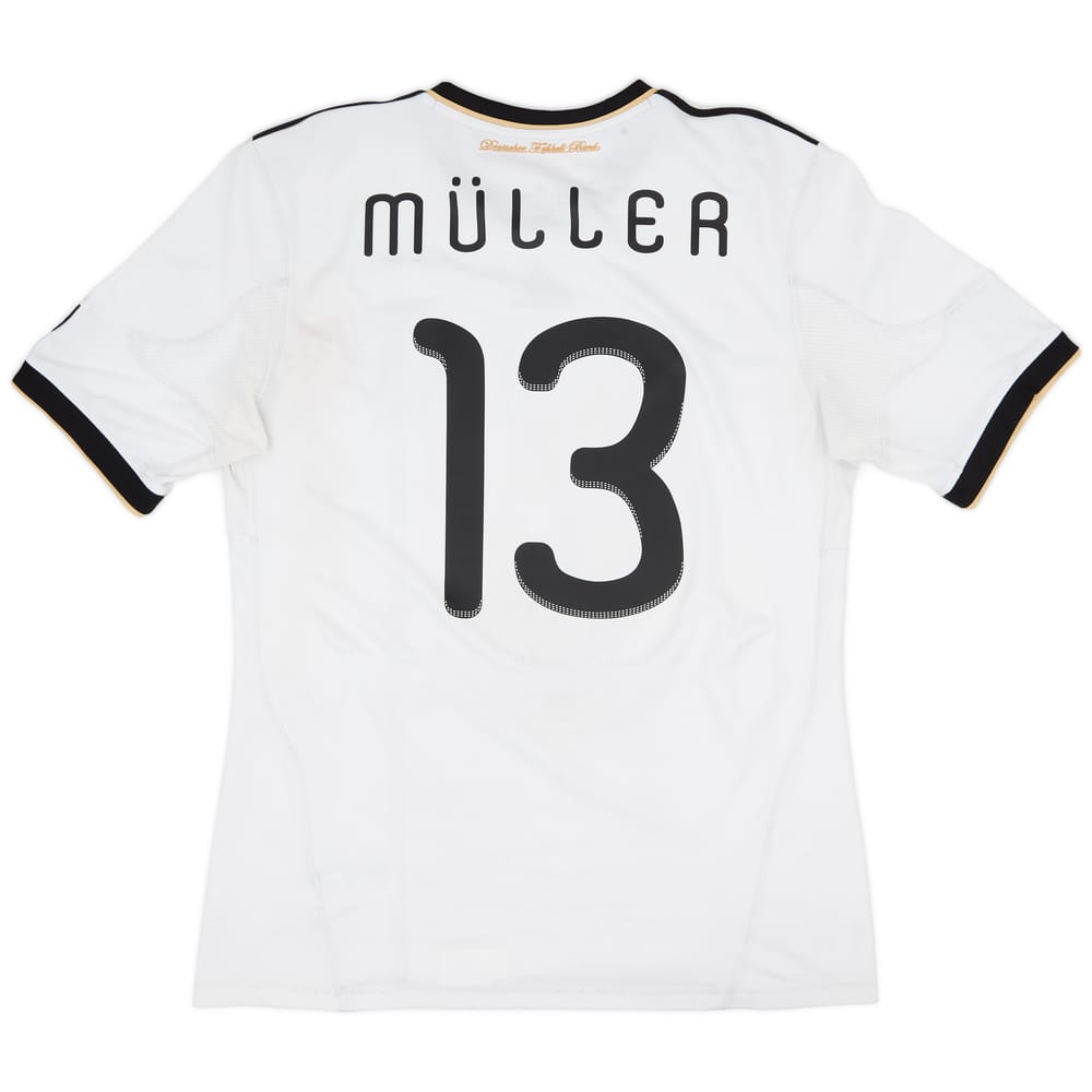 2010-11 Germany Home Shirt Muller #13 - 5/10 - (L)