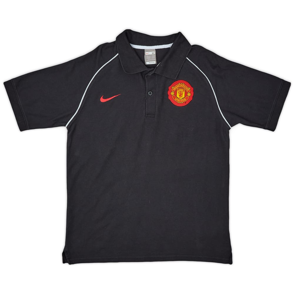 2009-10 Manchester United Nike Polo Shirt - 8/10 - (M)