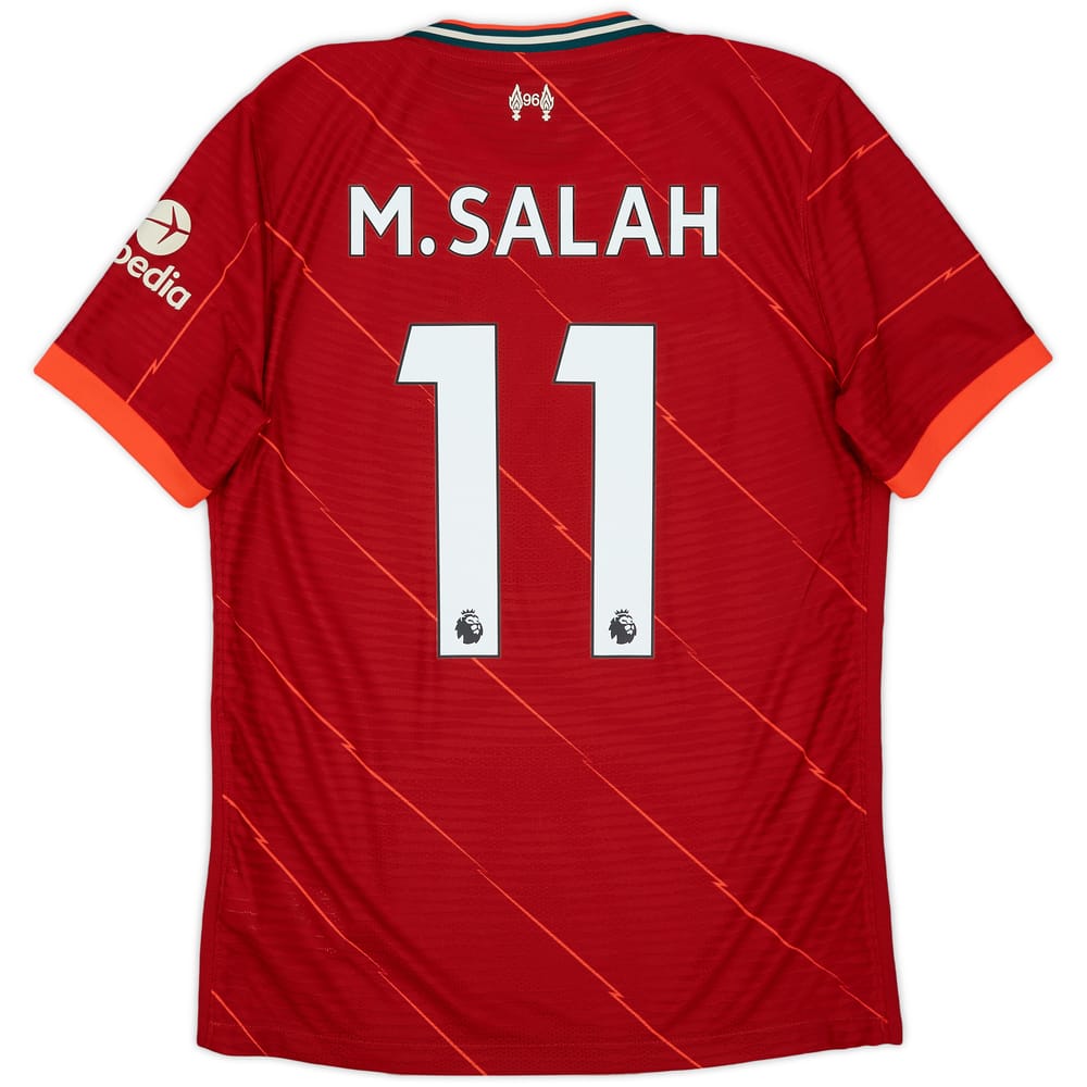 2021-22 Liverpool Authentic Home Shirt M.Salah #11 - 10/10 - (M)