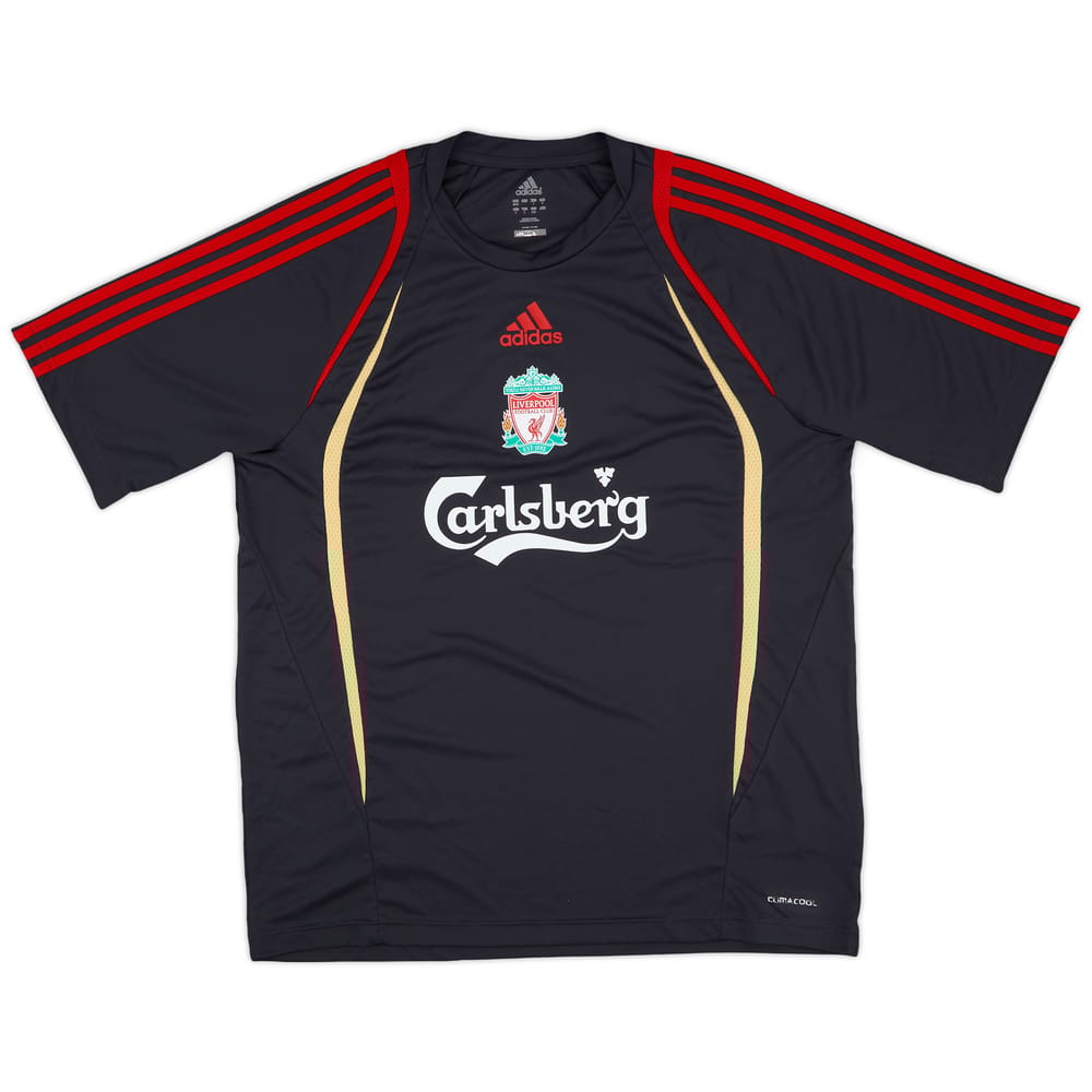 2009-10 Liverpool adidas Training Shirt - 8/10 - (XL)