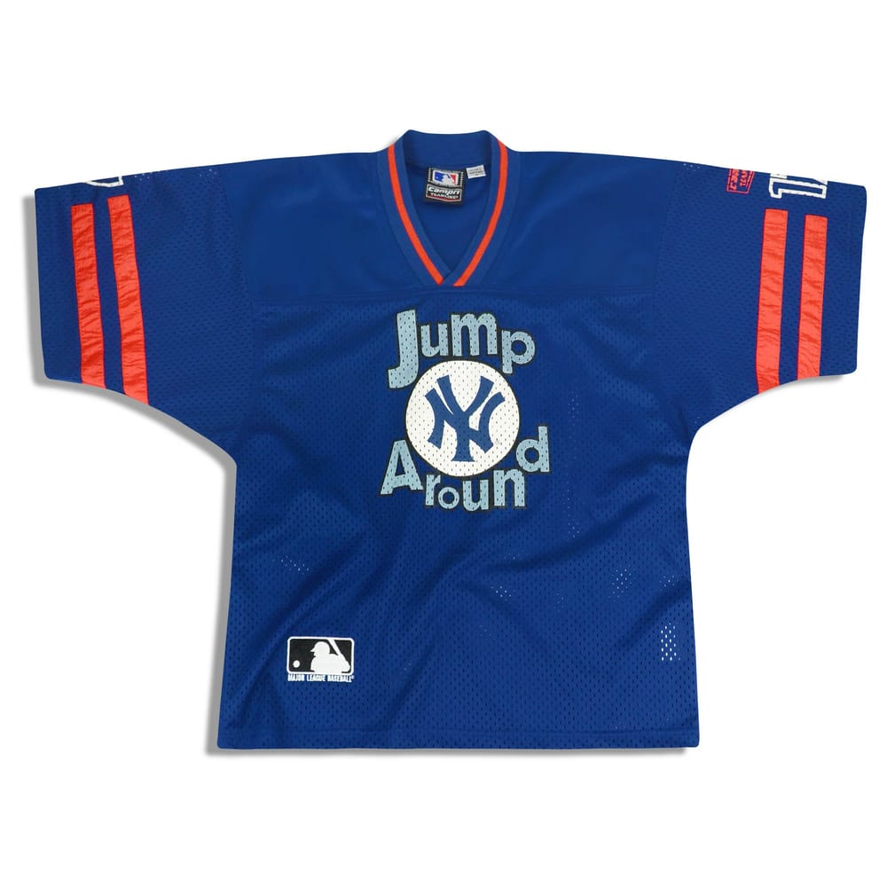 1990s New York Yankees #17 Campri Teamline Jump Around Jersey M