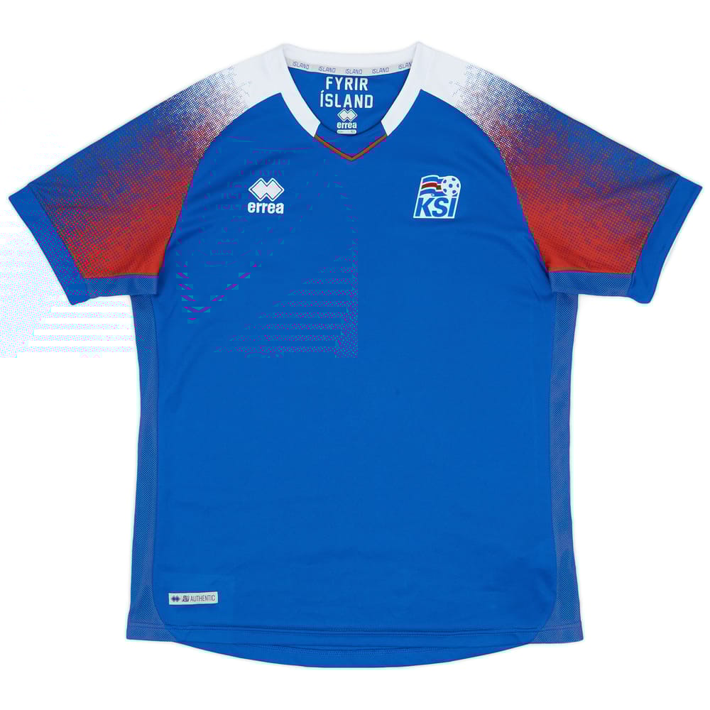 2018-19 Iceland Home Shirt - 8/10 - (XL)