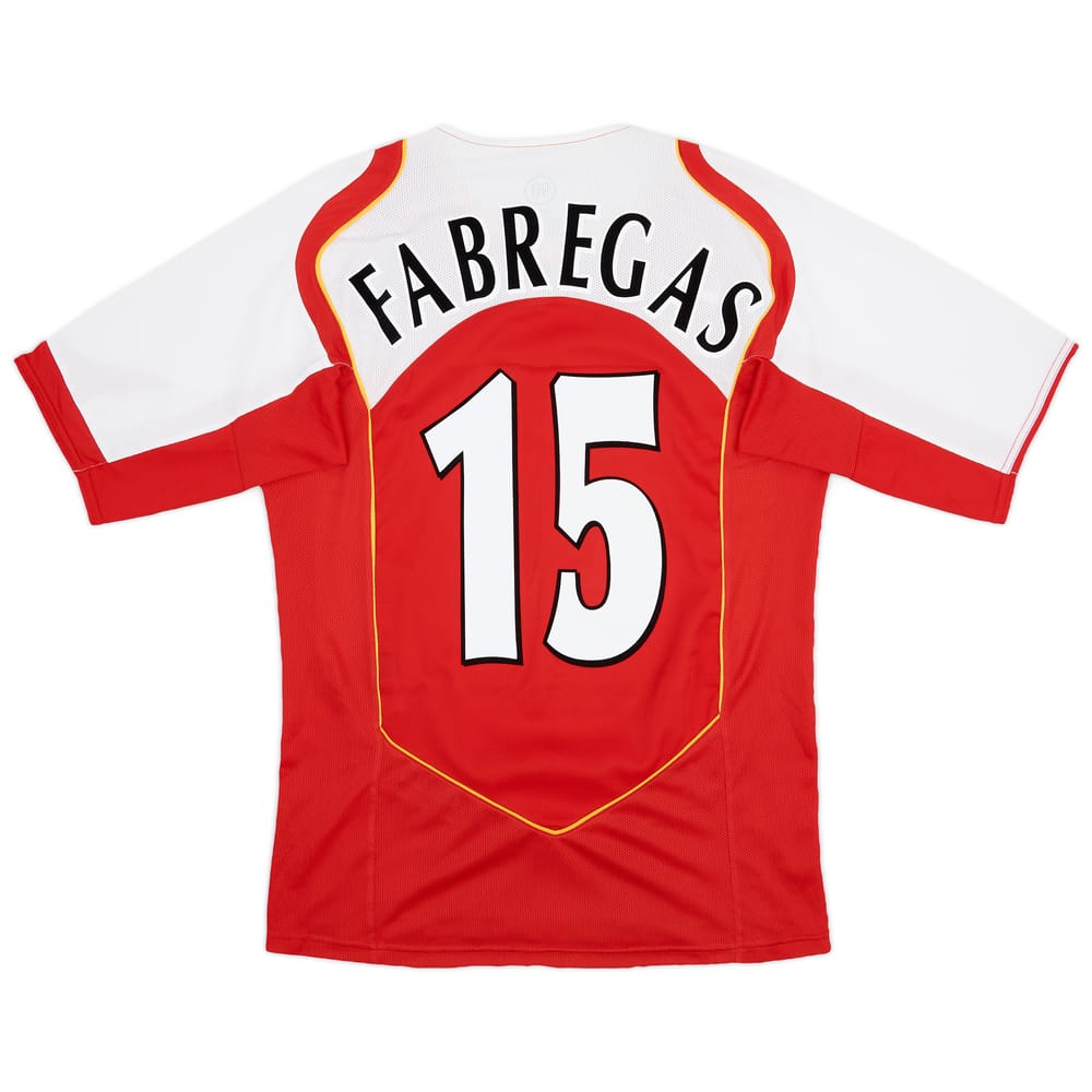 2004-05 Arsenal Home Shirt Fabregas #15 - 9/10 - (S)