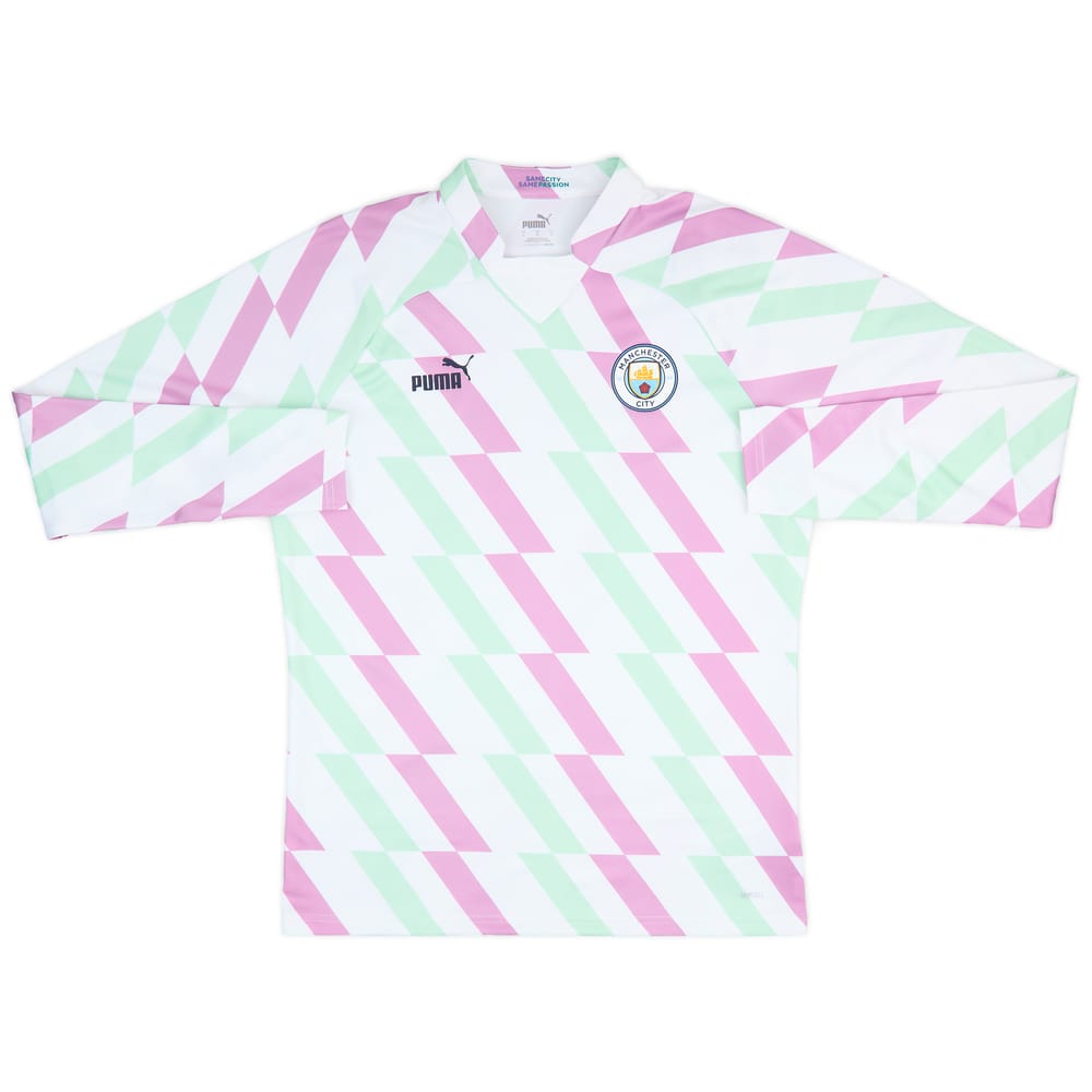2022-23 Manchester City Puma Pre-Match Sweat Top (XXL)