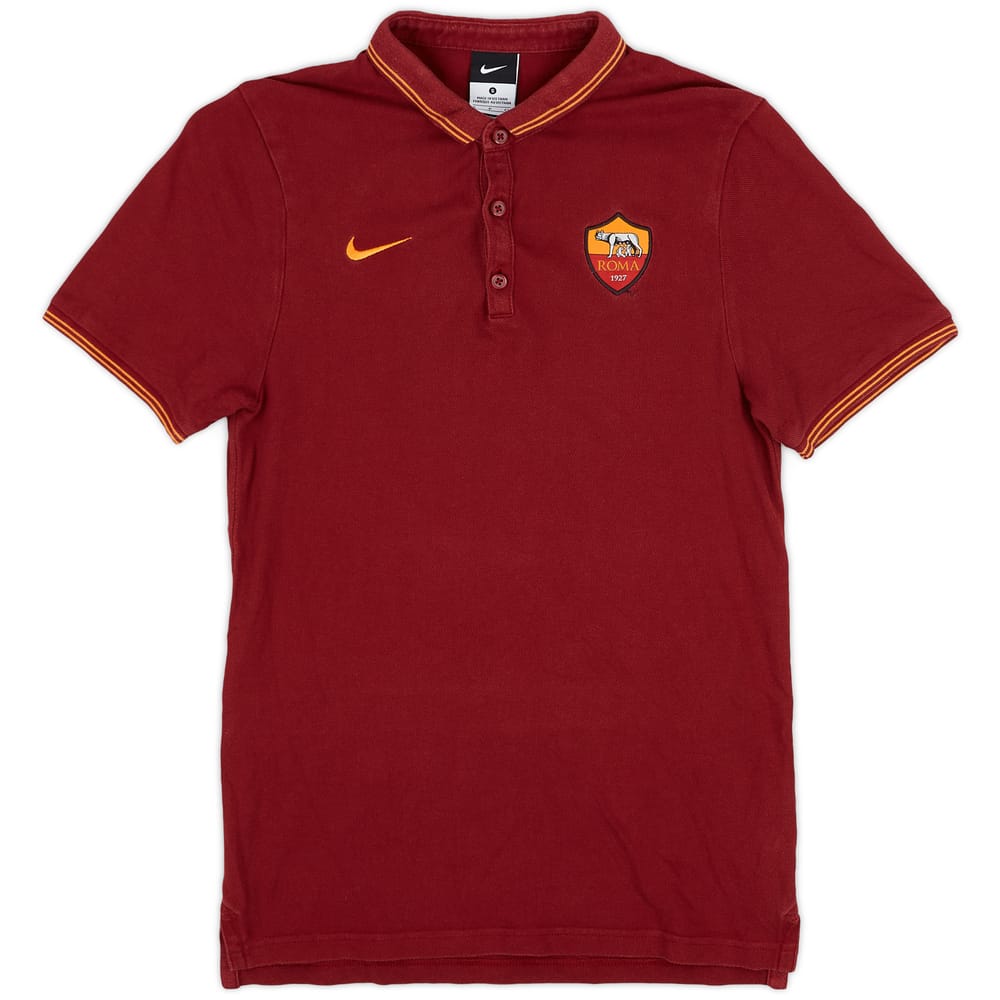 2014-15 Roma Nike Polo Shirt - 7/10 - (S)