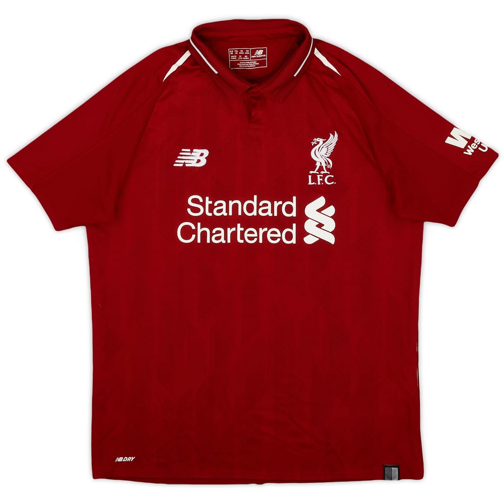 2018-19 Liverpool Home Shirt - 7/10 - (XL.Boys)