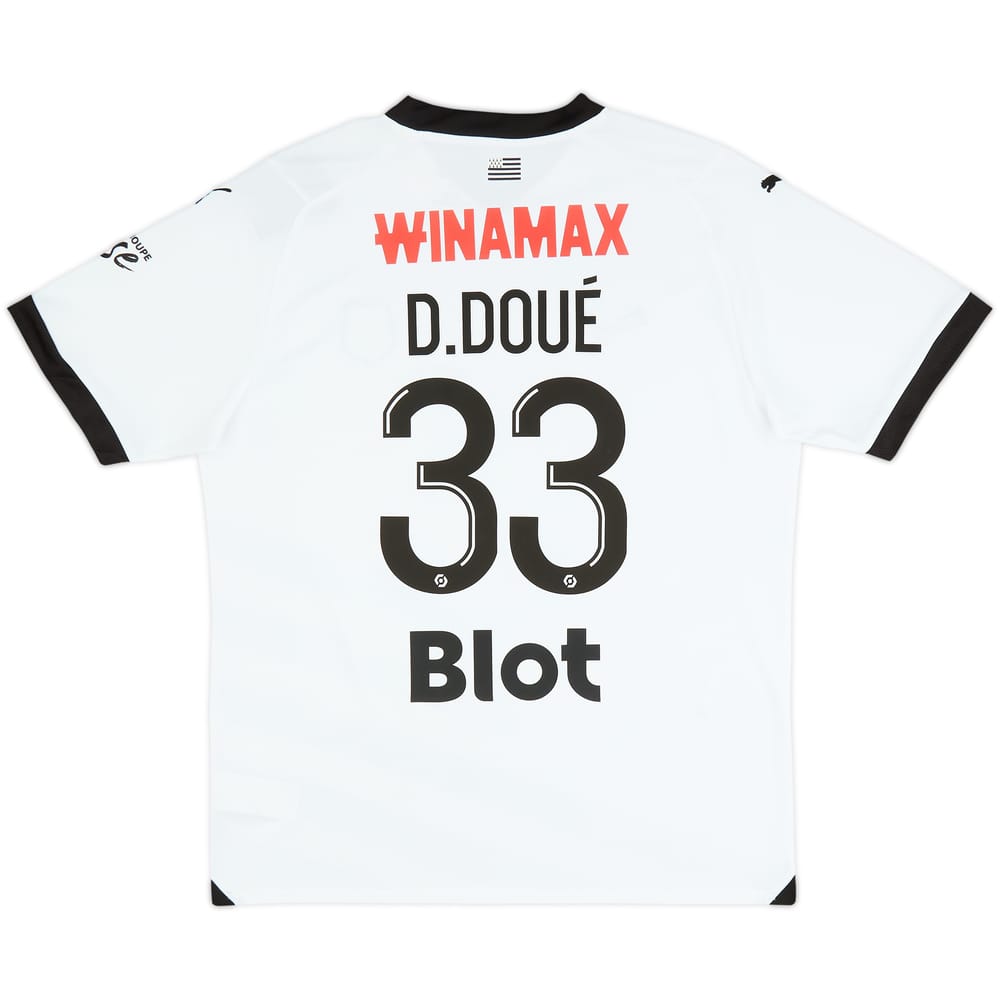 2023-24 Stade Rennais Away Shirt Doue #33