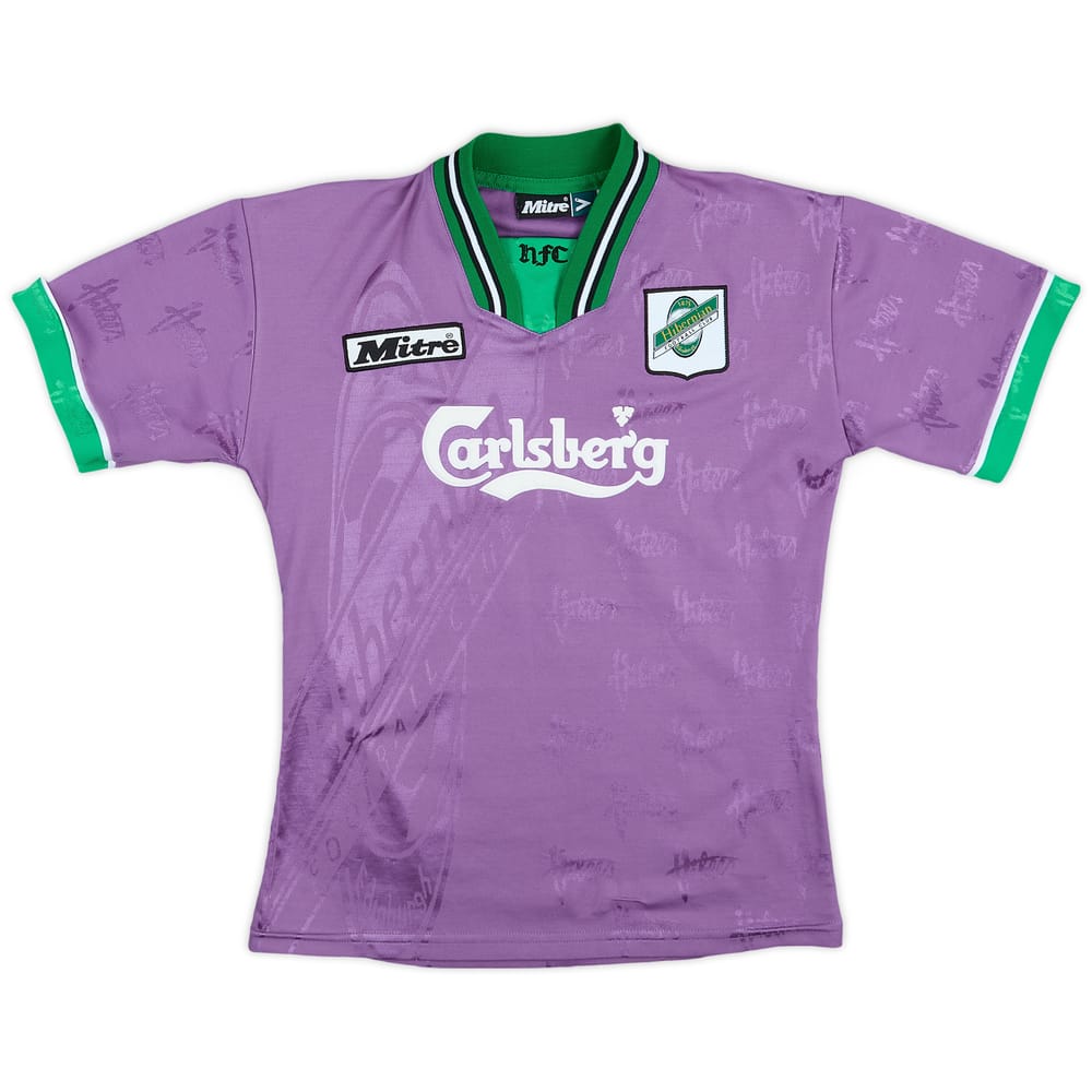1996-98 Hibernian Away Shirt - 9/10 - (M.Boys)