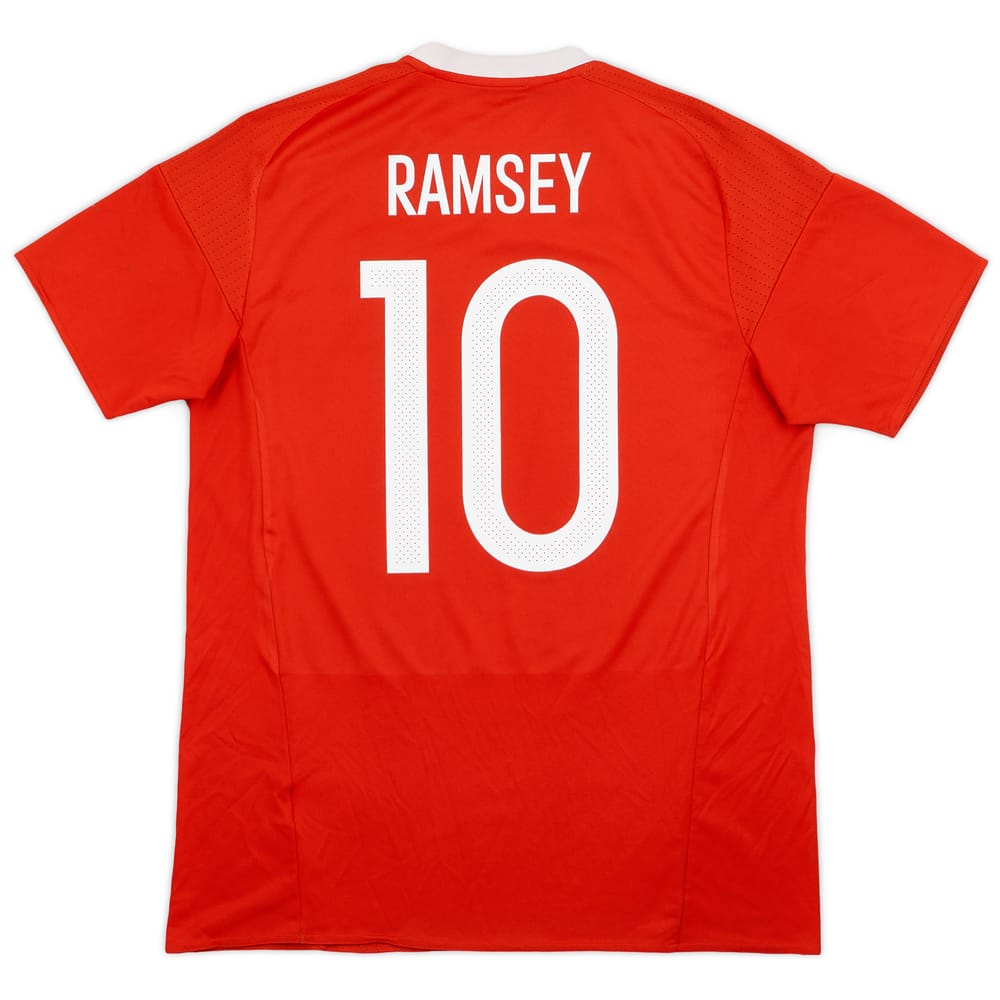 2016-17 Wales Home Shirt Ramsey #10 - 7/10 - (L)