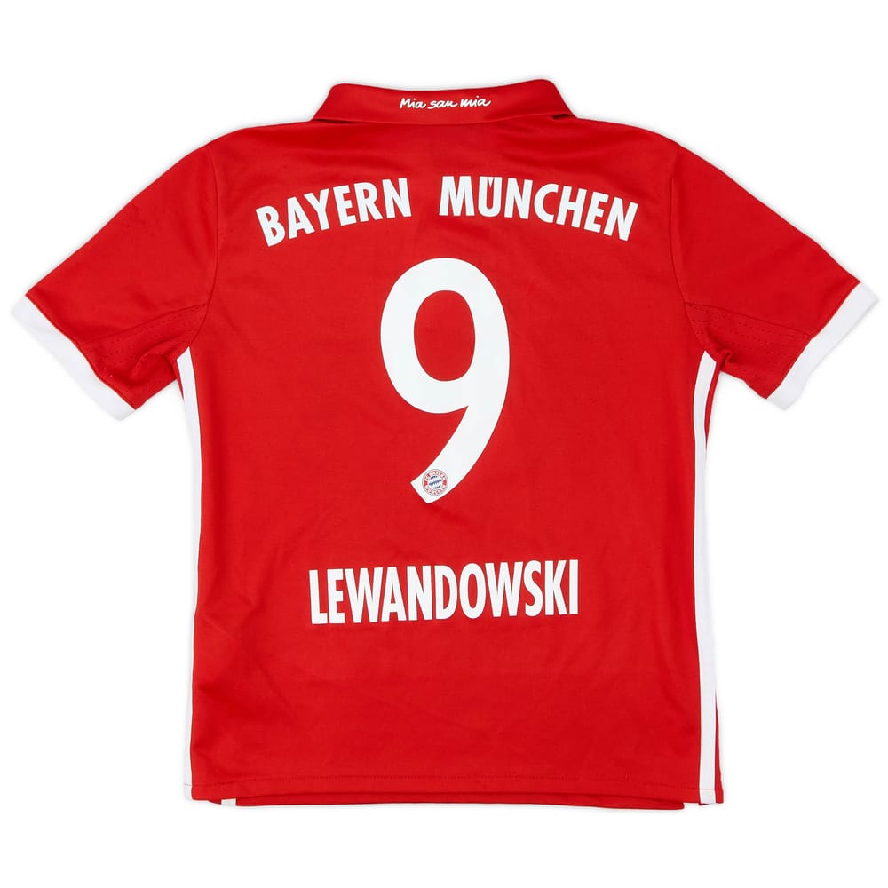 2016-17 Bayern Munich Home Shirt Lewandowski #9 - 8/10 - (S.Boys)