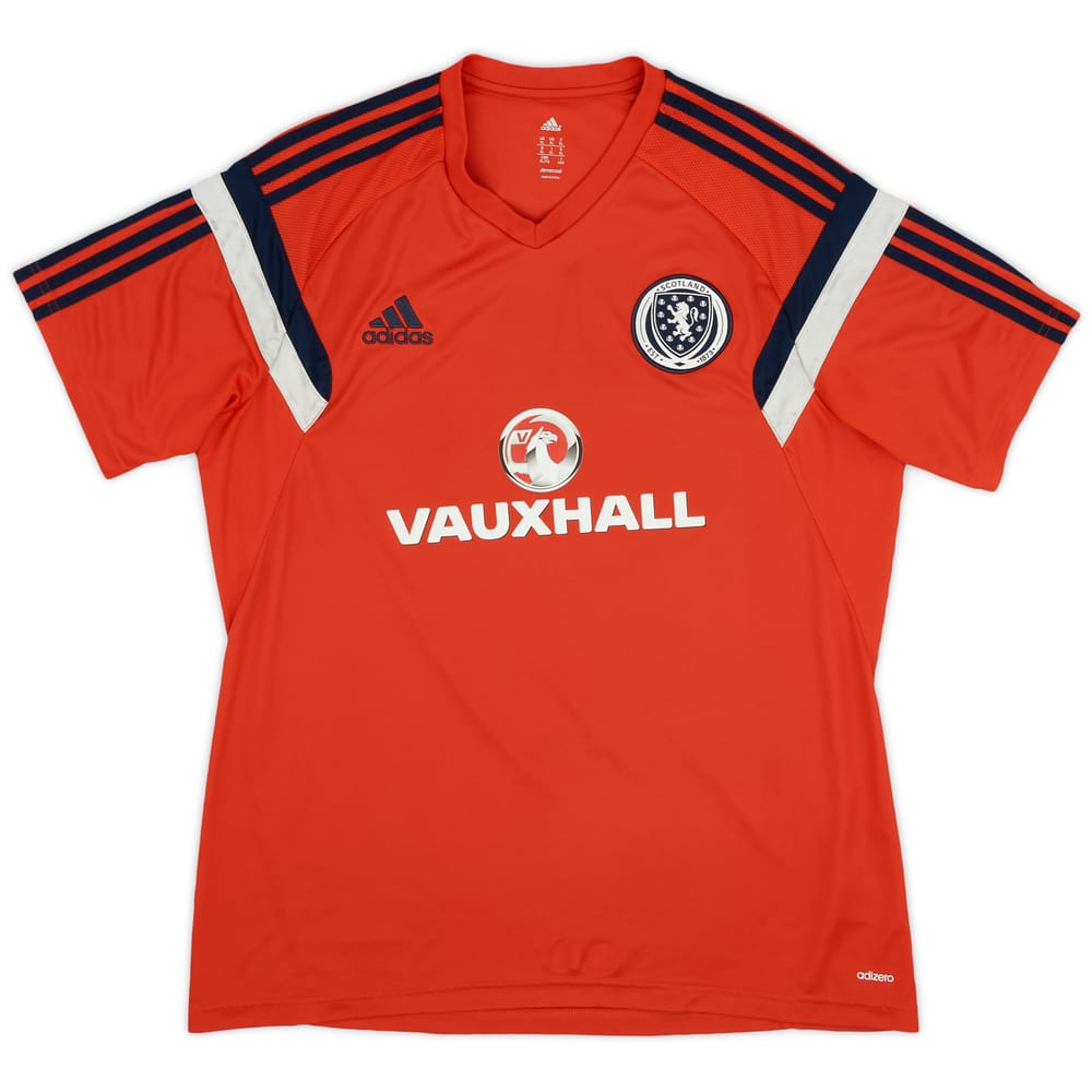 2013-14 Scotland adidas Training Shirt - 8/10 - (XL)